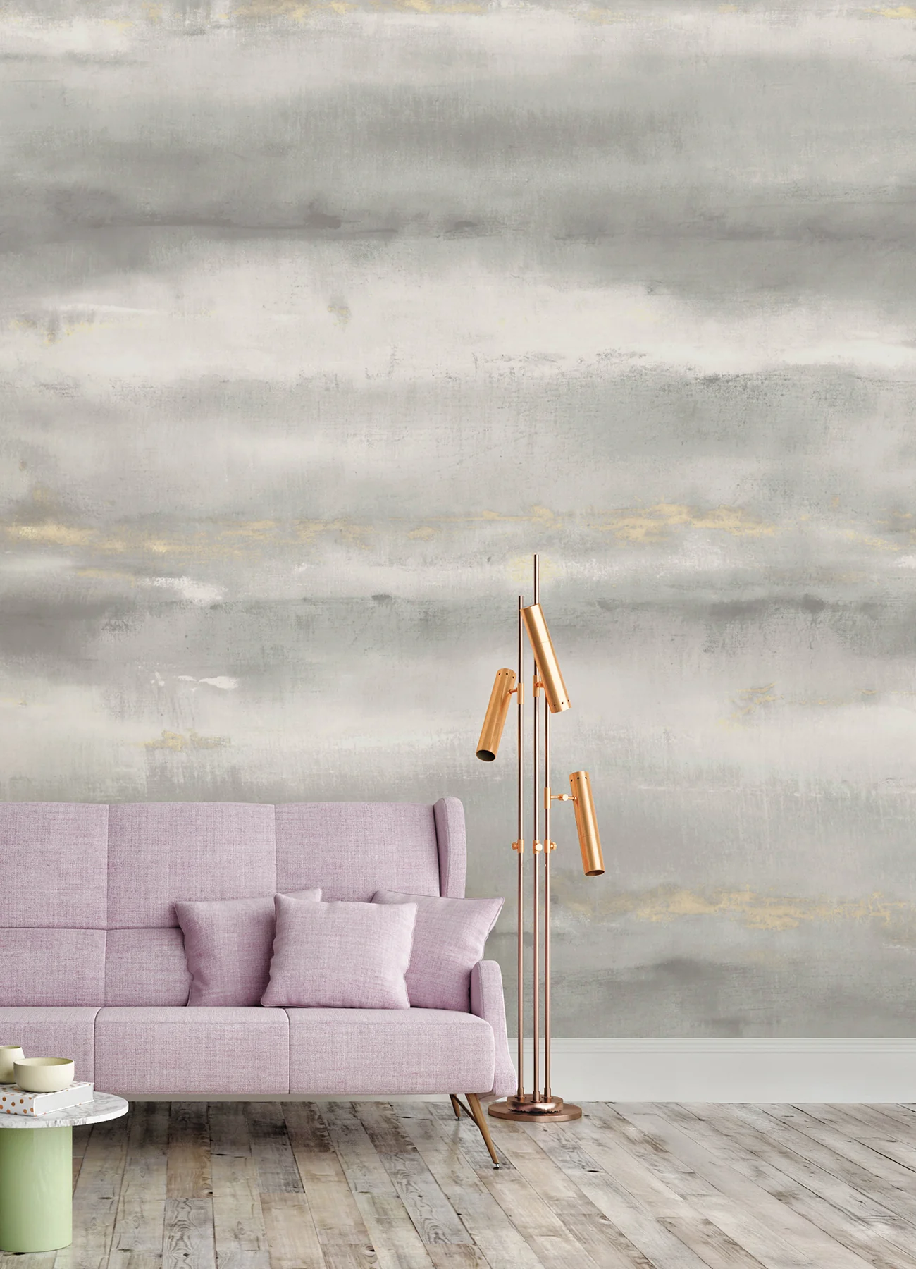 A-Street Prints 4202-367584M Aveline Grey Wall Mural - Image 4