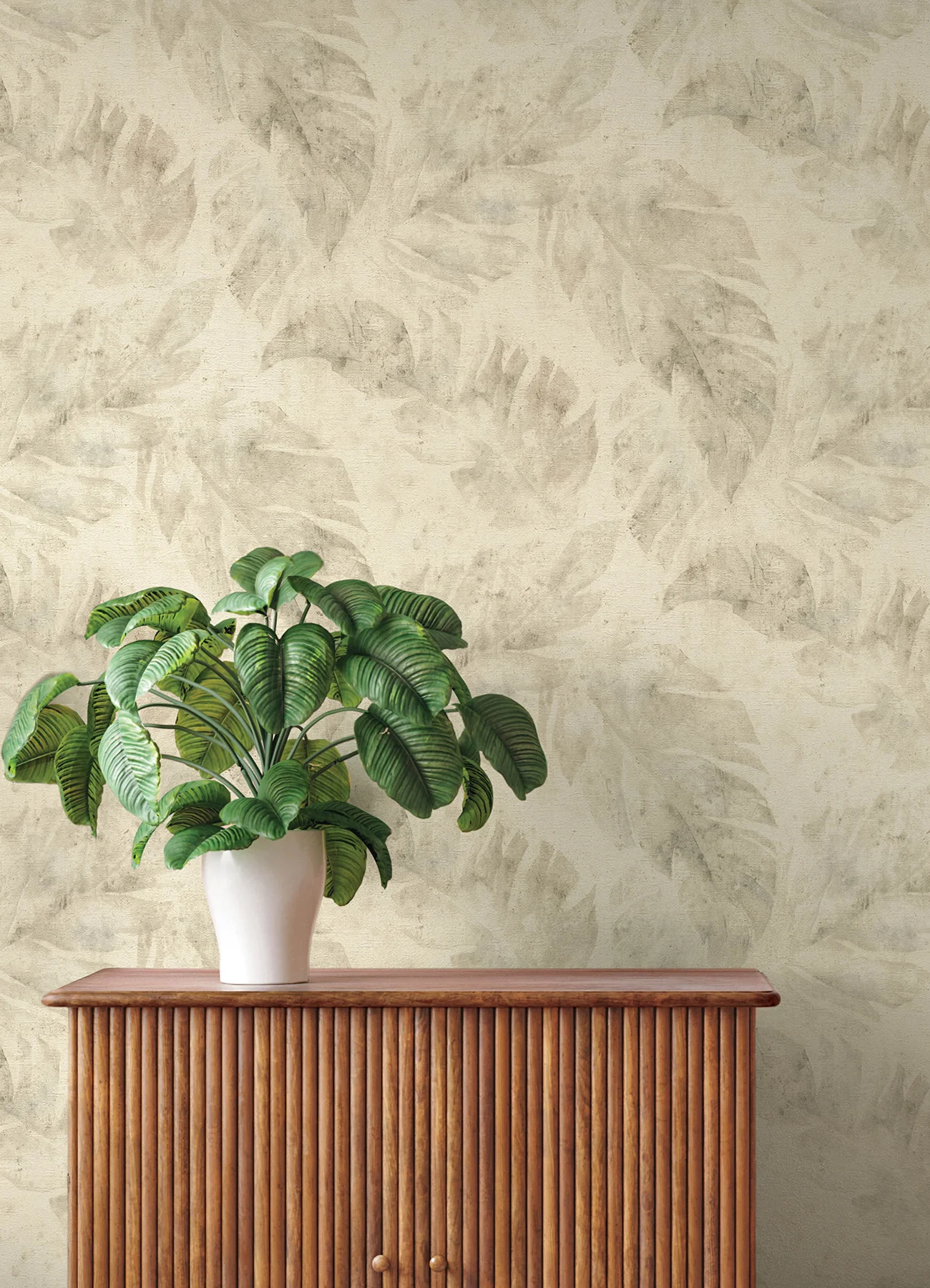 A-Street Prints 4202-416145 Sanne Beige Palm Wallpaper - Image 5