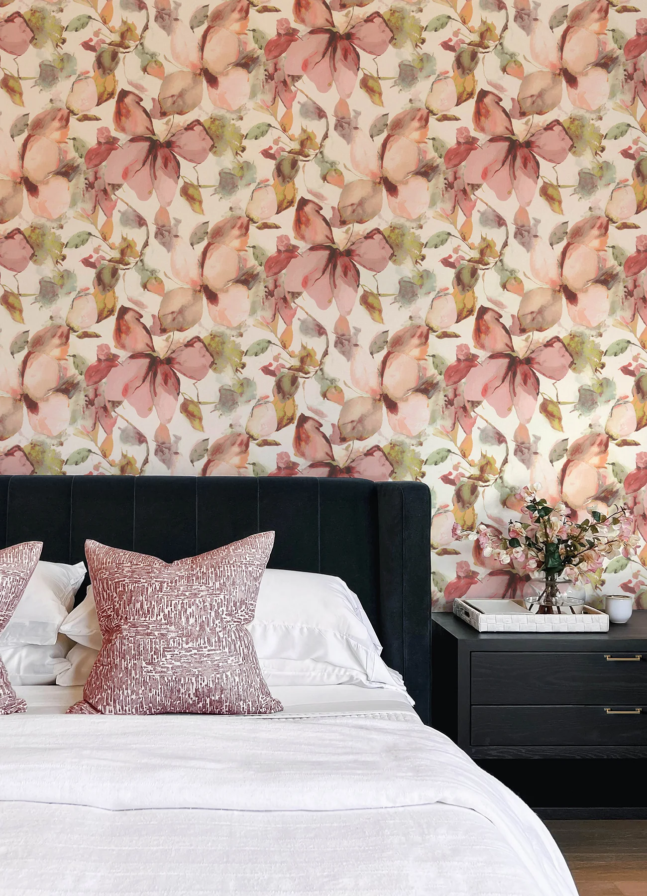 A-Street Prints 4202-481259 Liliana Pink Floral Wallpaper - Image 4