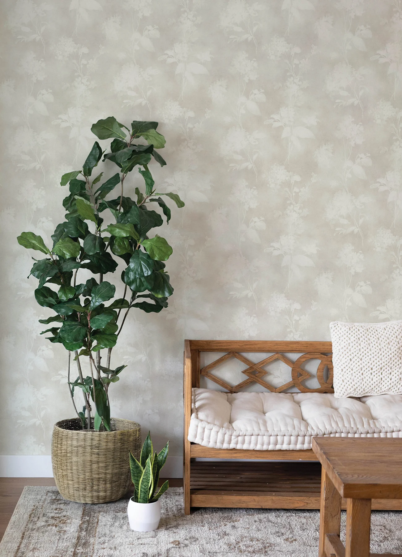 A-Street Prints 4202-481457 Izara Light Grey Botanical Wallpaper - Image 5