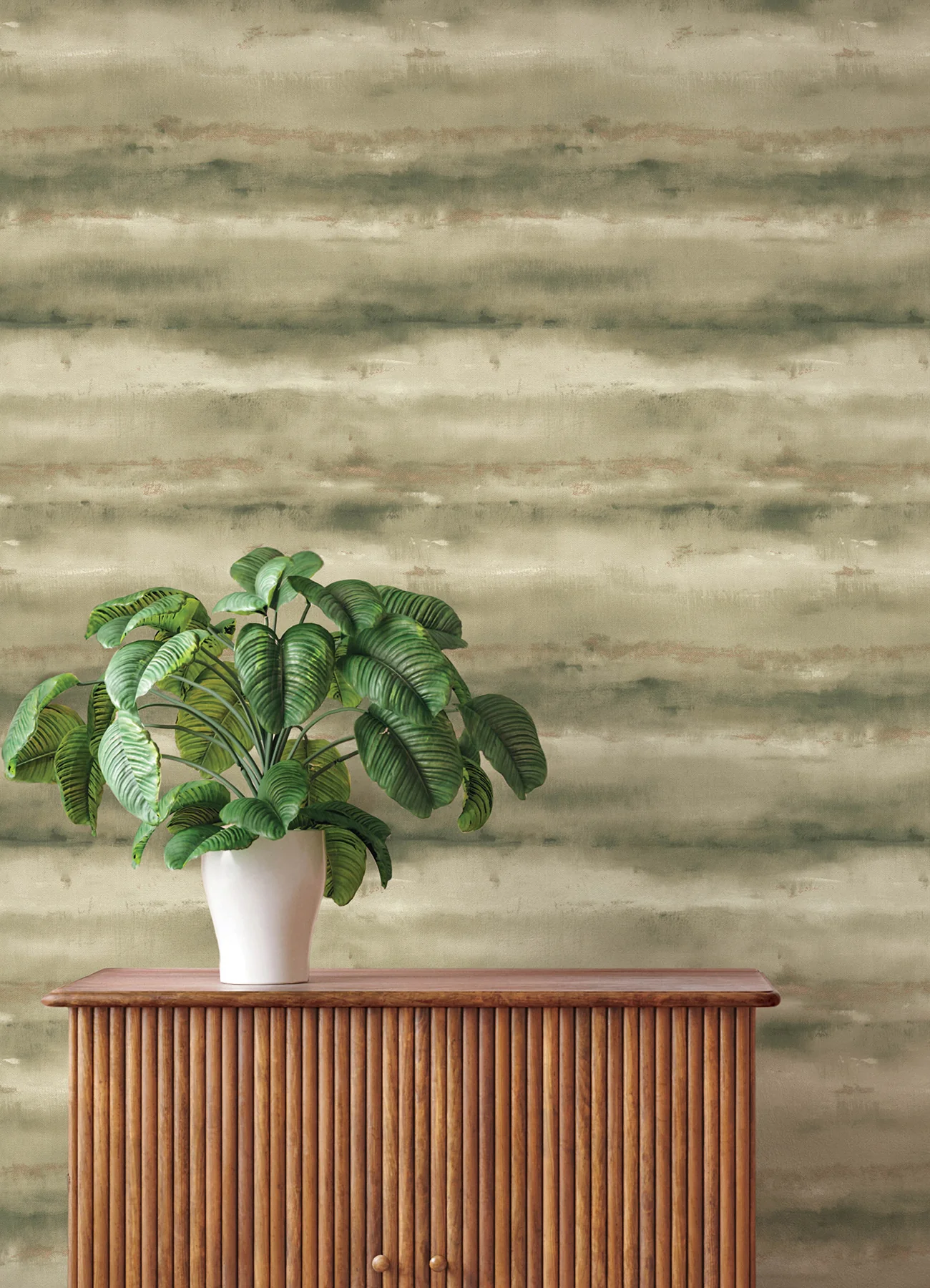 A-Street Prints 4202-481655 Ayla Green Abstract Stripe Wallpaper - Image 6