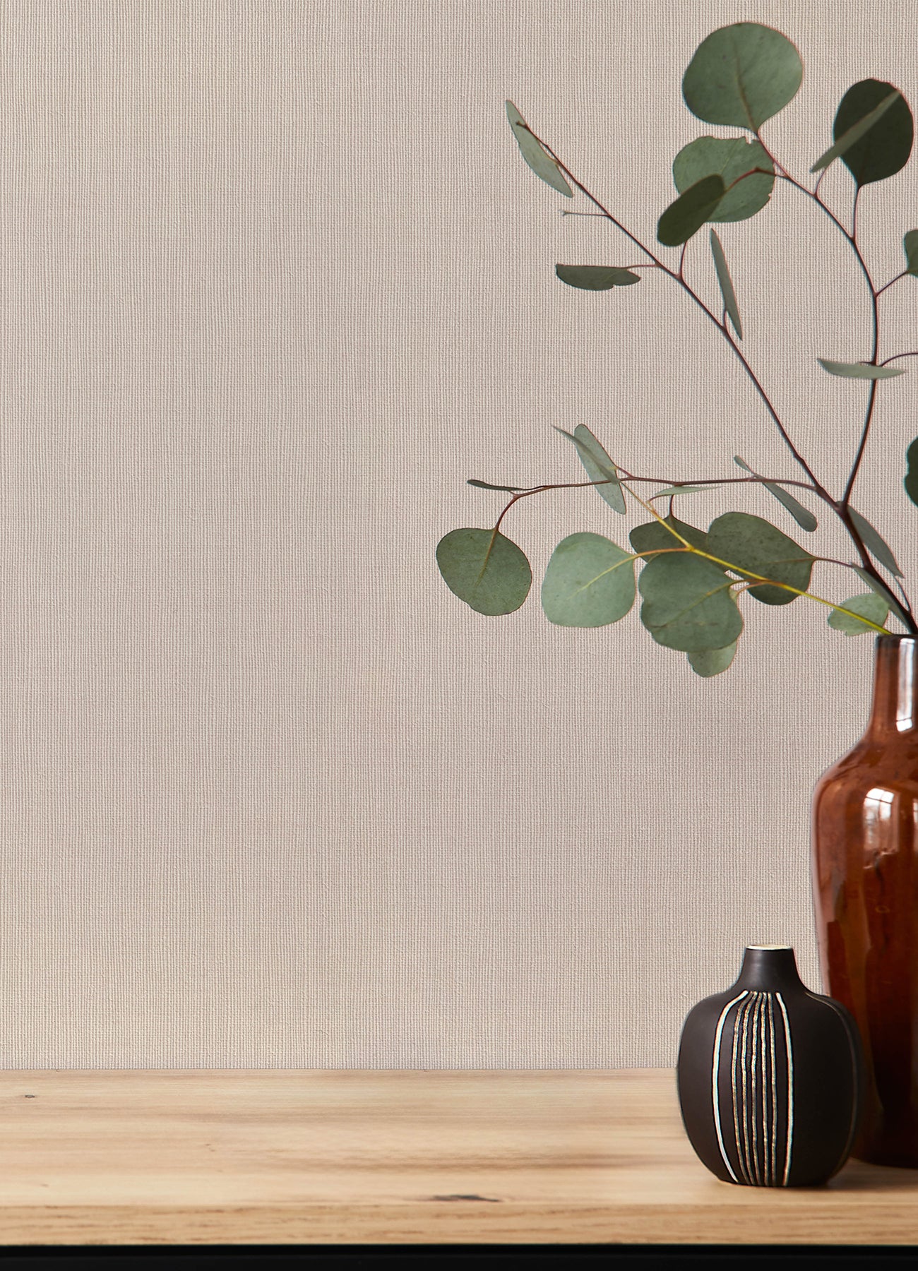 A-Street Prints 4202-484526 Naim Blush Solid Texture Wallpaper - Image 3