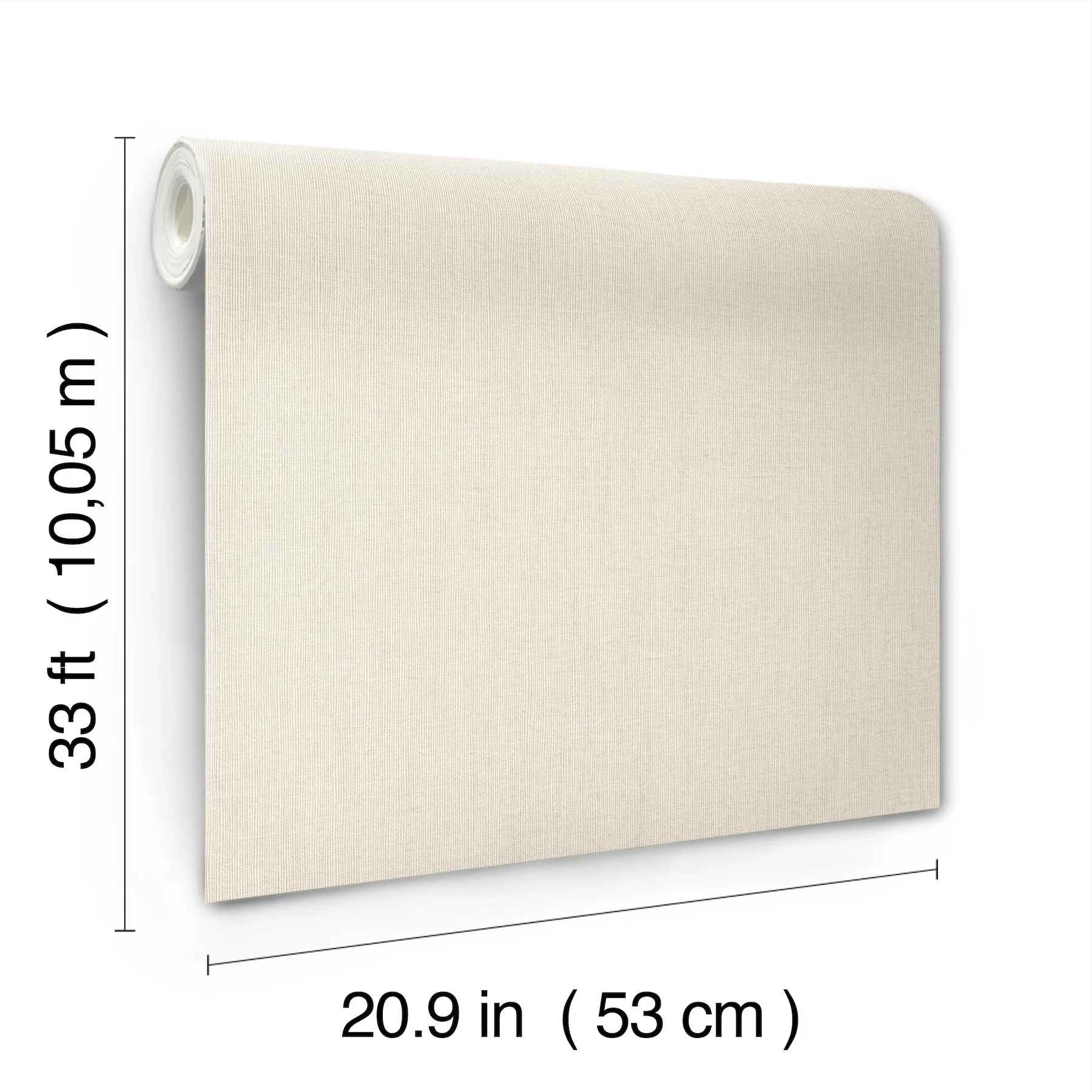 A-Street Prints 4202-484533 Naim Beige Solid Texture Wallpaper - Image 2