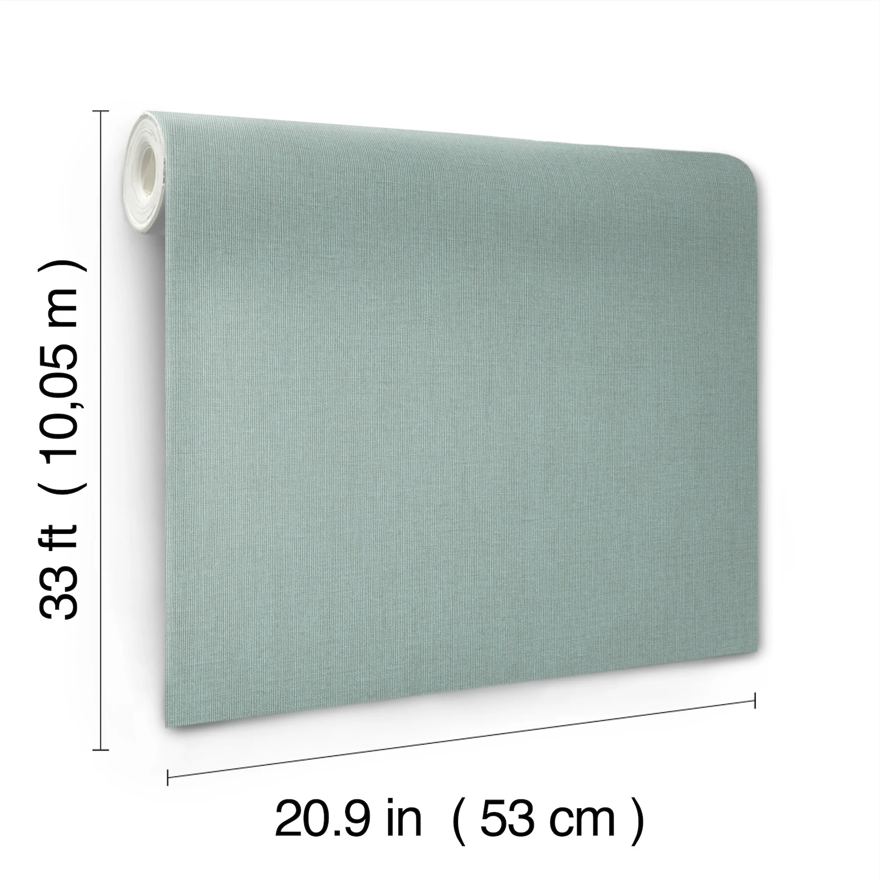 A-Street Prints 4202-484595 Naim Aqua Solid Texture Wallpaper - Image 3