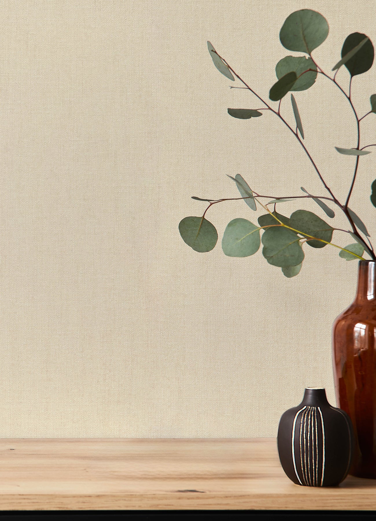 A-Street Prints 4202-484793 Naim Bone Solid Texture Wallpaper - Image 3