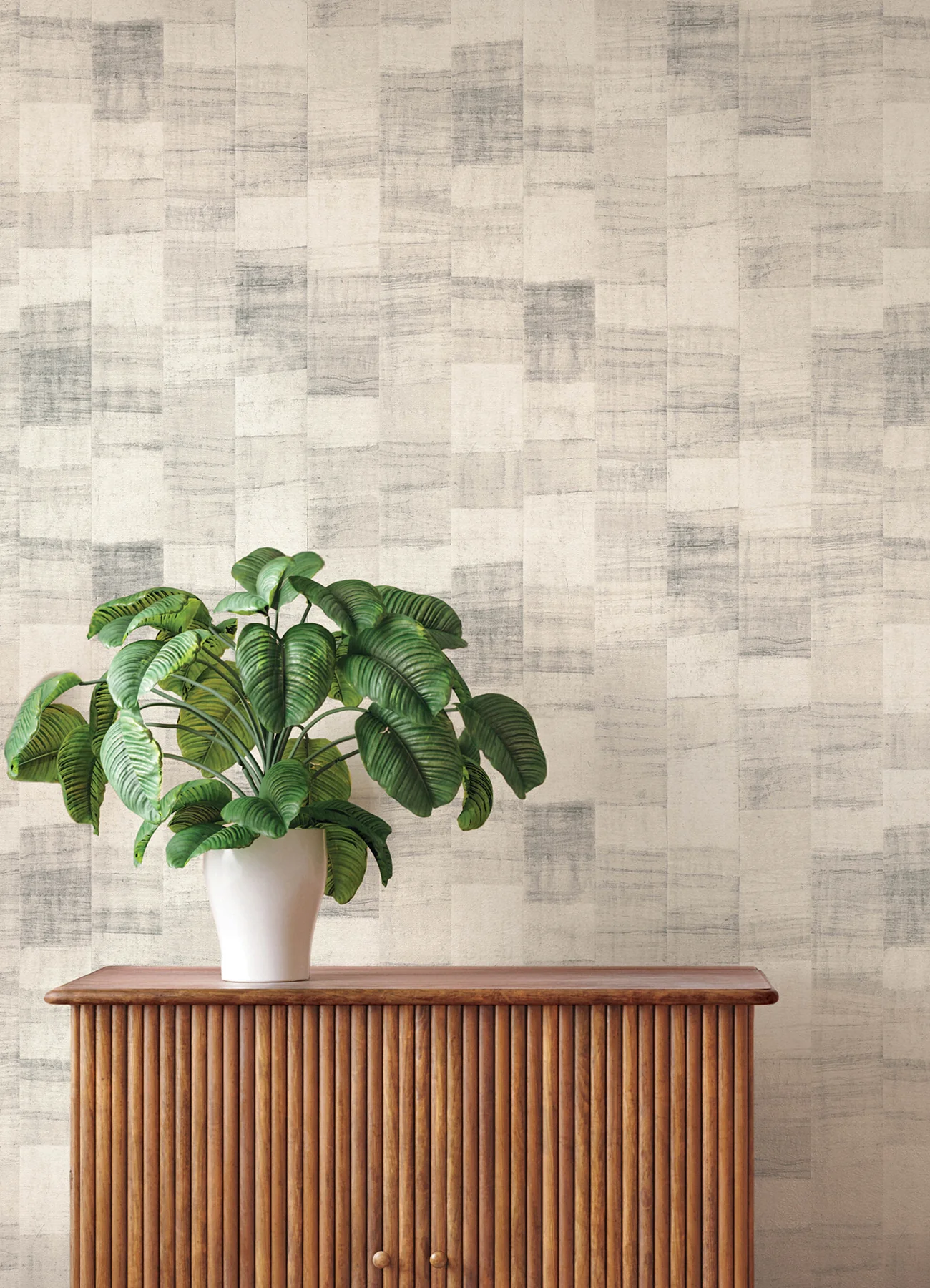 A-Street Prints 4202-570946 Ivo Grey Block Stripe Wallpaper - Image 4