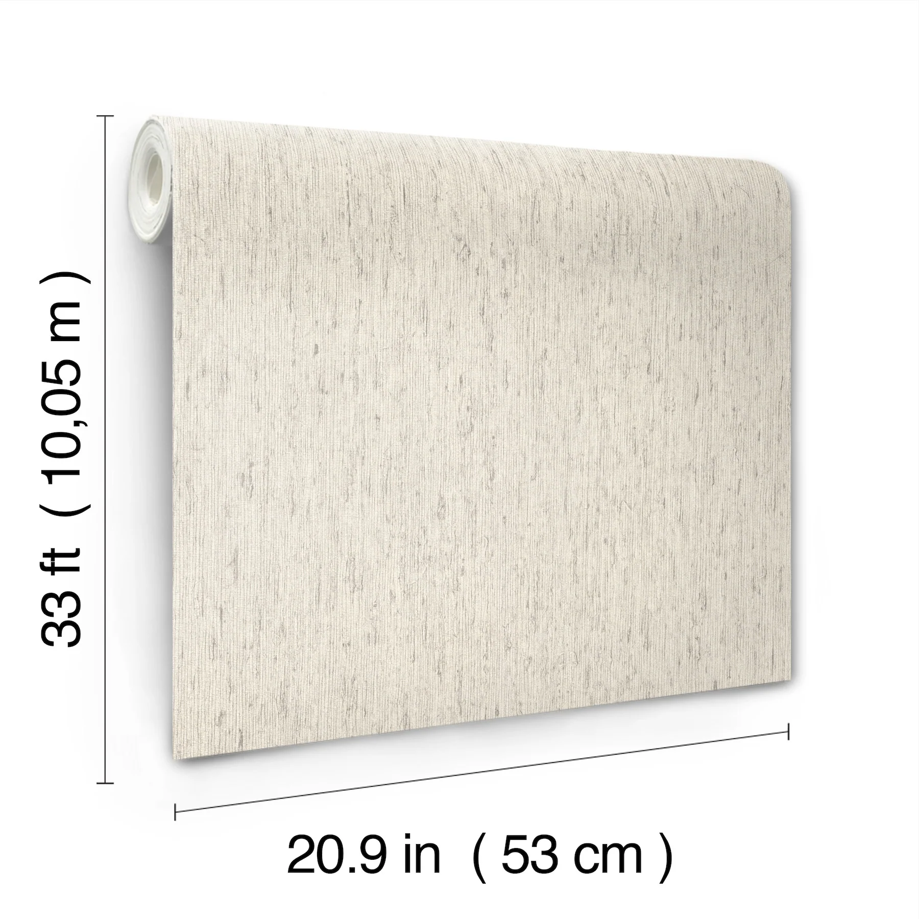 A-Street Prints 4202-571042 Roison Light Grey Birch Bark Wallpaper - Image 3