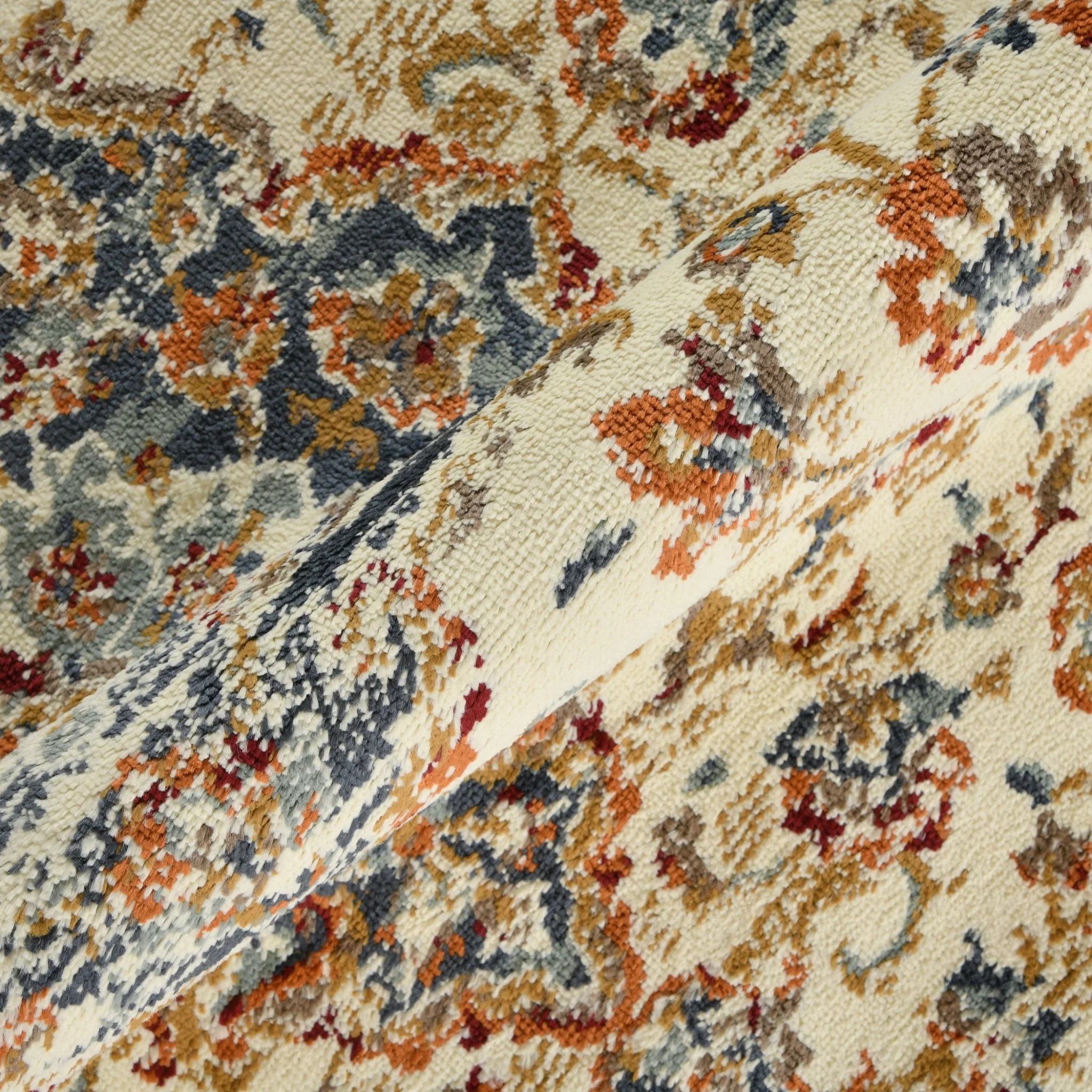 Amer Rugs ALU-3 Allure Classic Medallion /Navy Blue Area Rug - Image 7