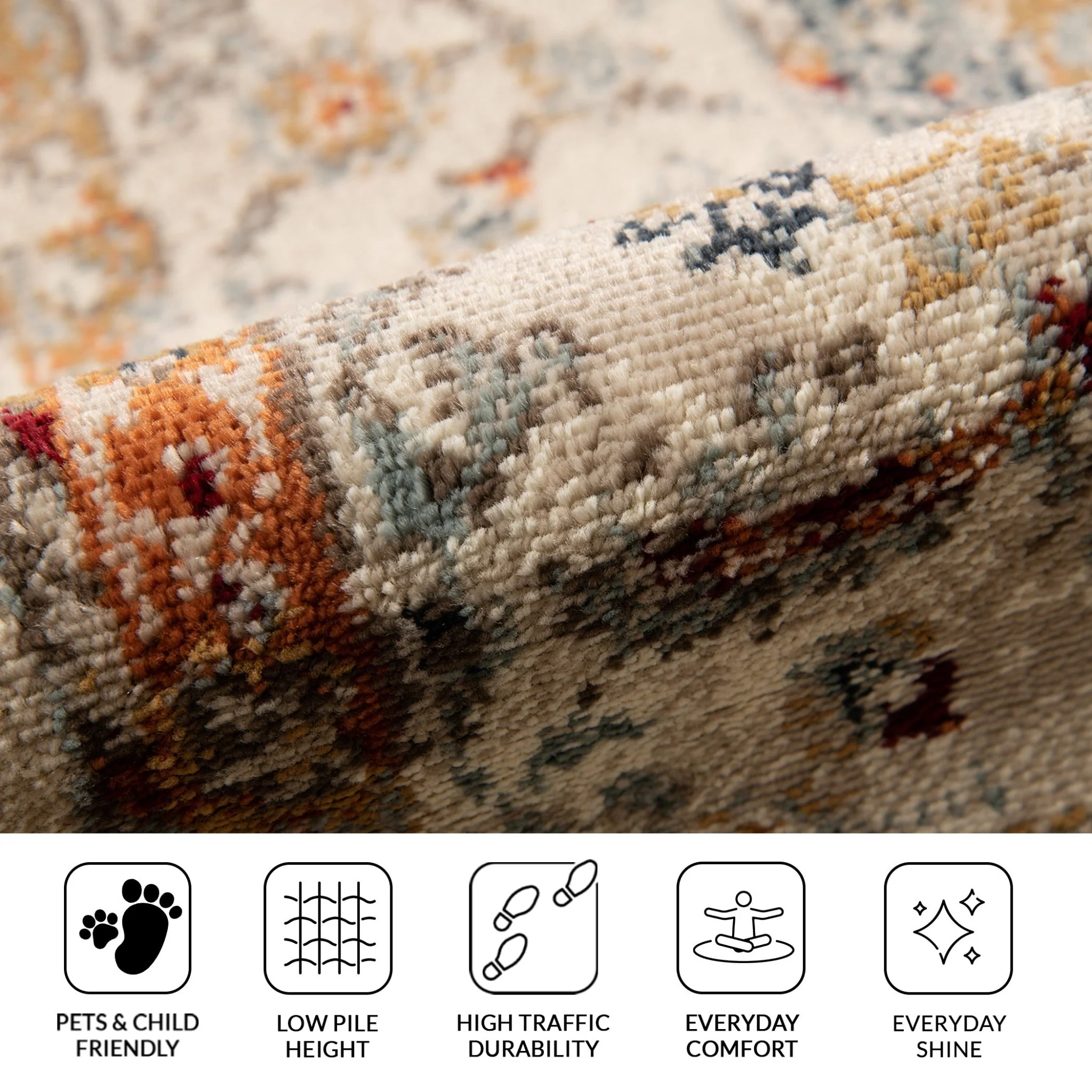 Amer Rugs ALU-5 Allure Classic Bordered /Multi Area Rug - Image 9