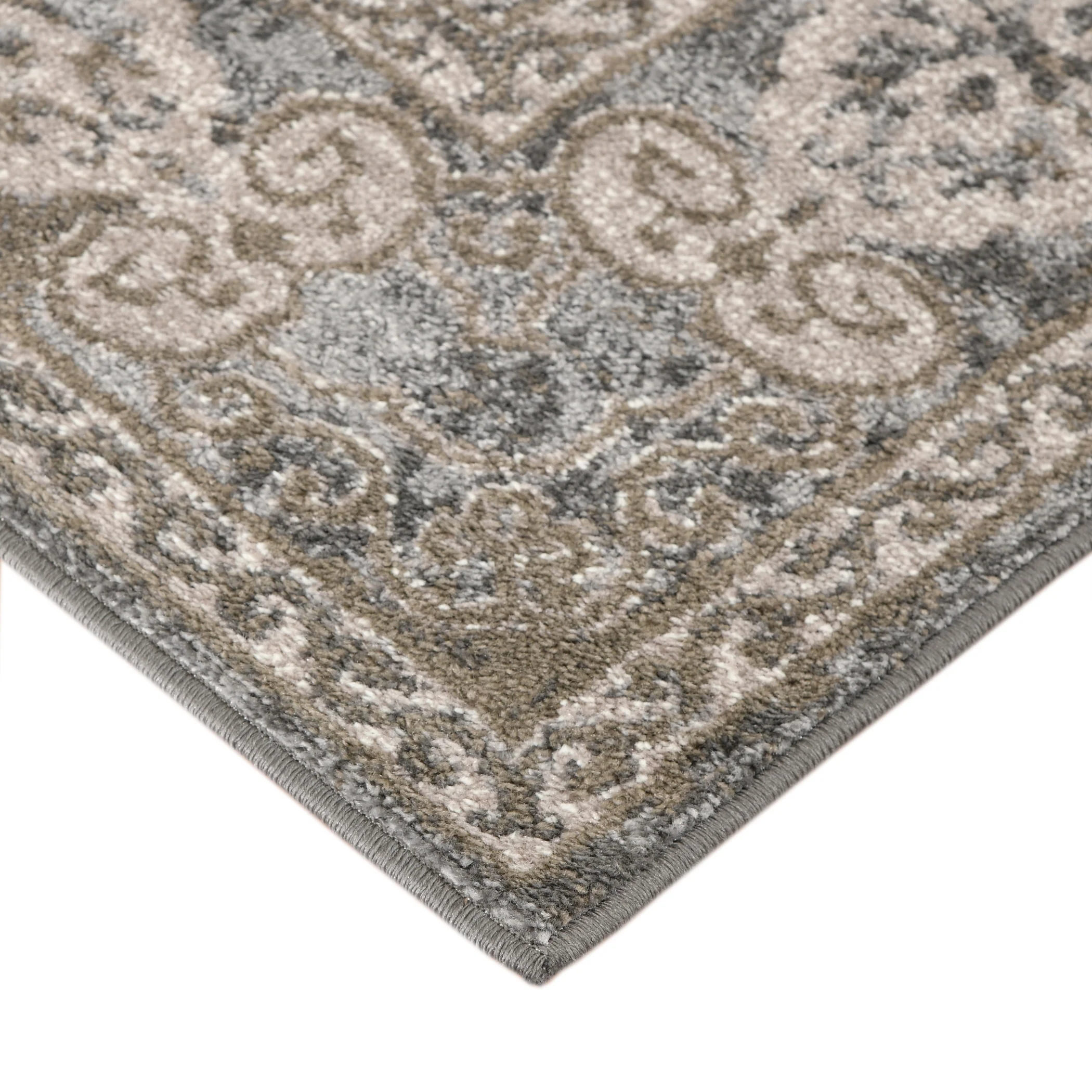 Amer Rugs ALX-11 Alexandria Classic Bordered Runner Rug, 2'6" X 10'3" Area Rug - Image 3