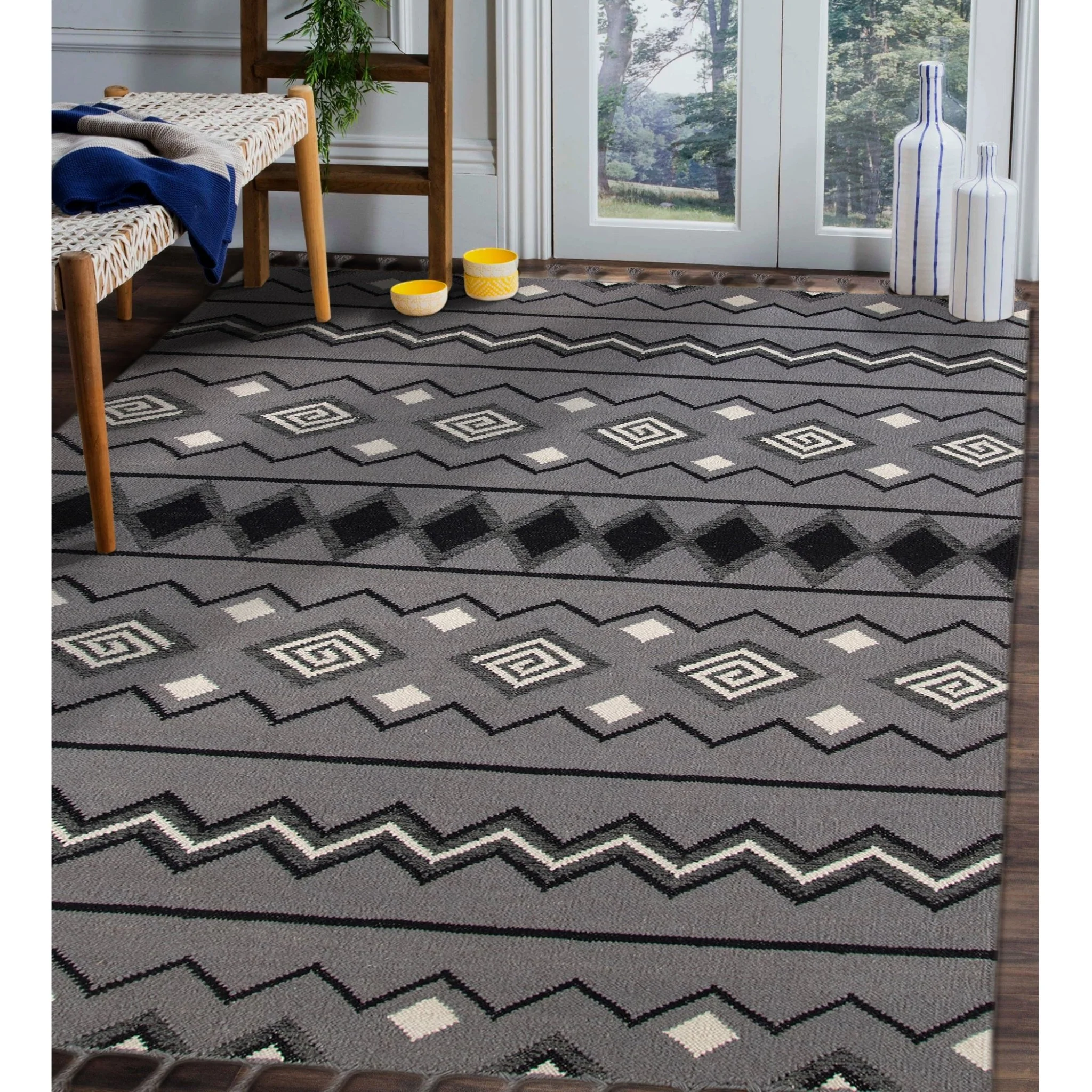 Amer Rugs ARI-2 Artifacts Southwestern Tribal Area Rug - Image 5