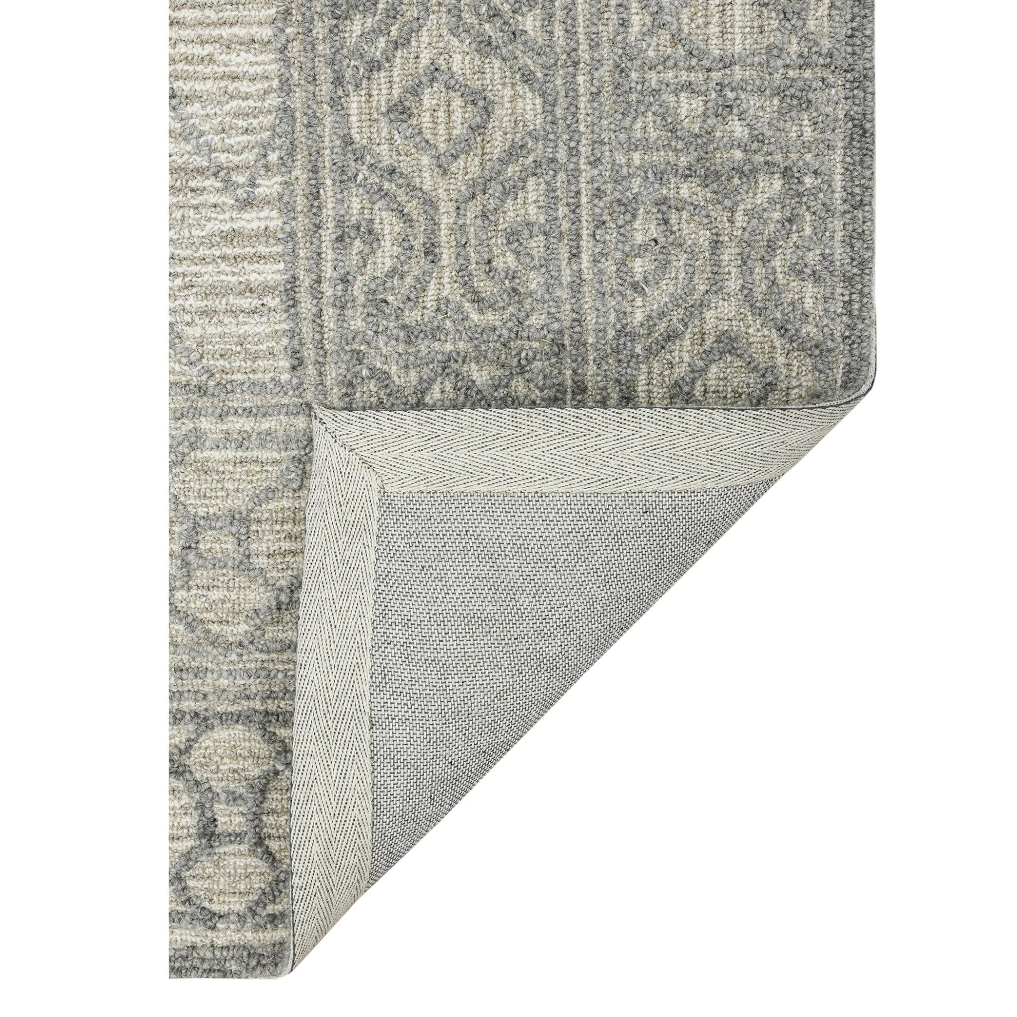 Amer Rugs BER-4 Berlin Farmhouse Geometric /Beige Area Rug - Image 2