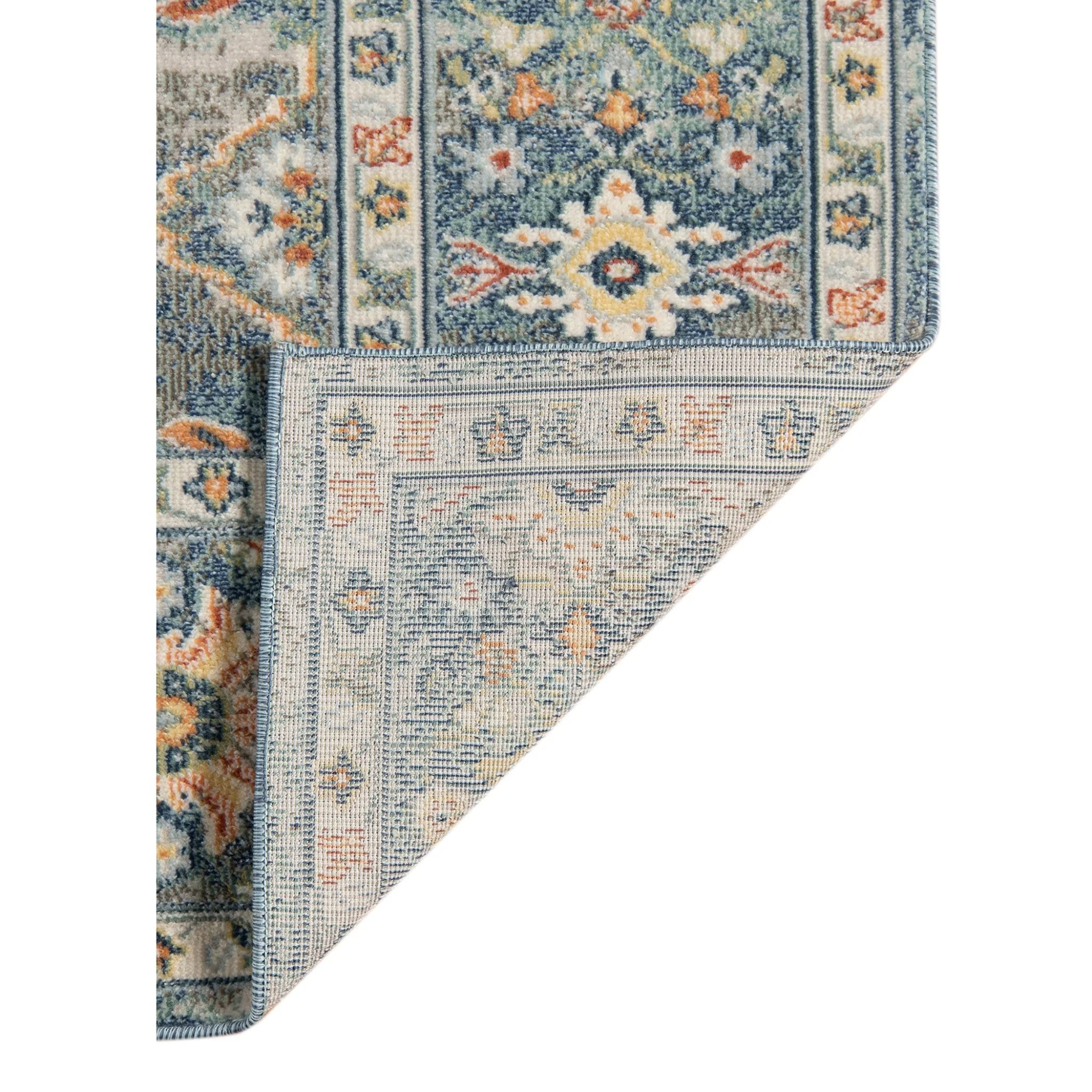 Amer Rugs BHM-7 Bohemian Transitional Bordered Area Rug - Image 2