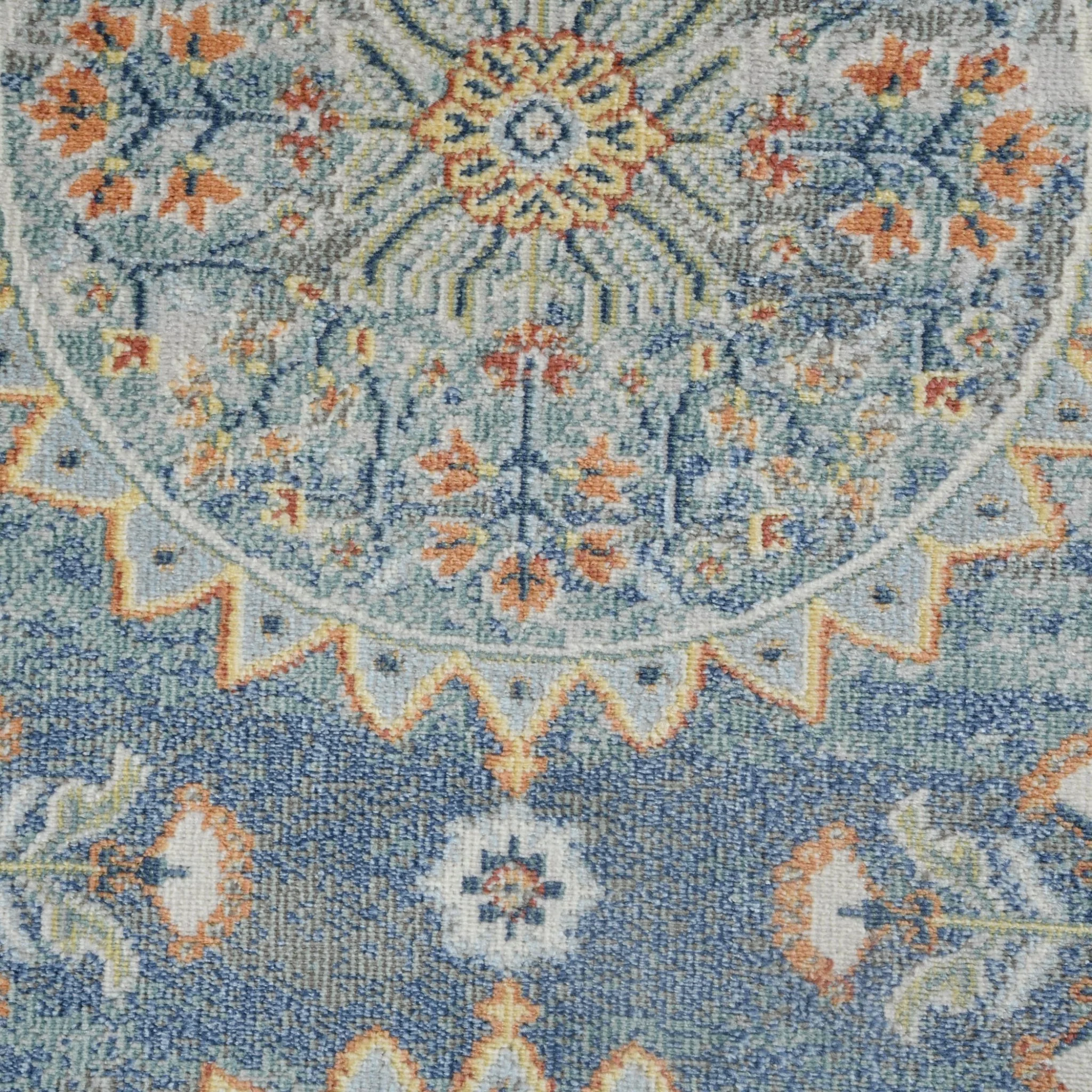 Amer Rugs BHM-7 Bohemian Transitional Bordered Area Rug - Image 6