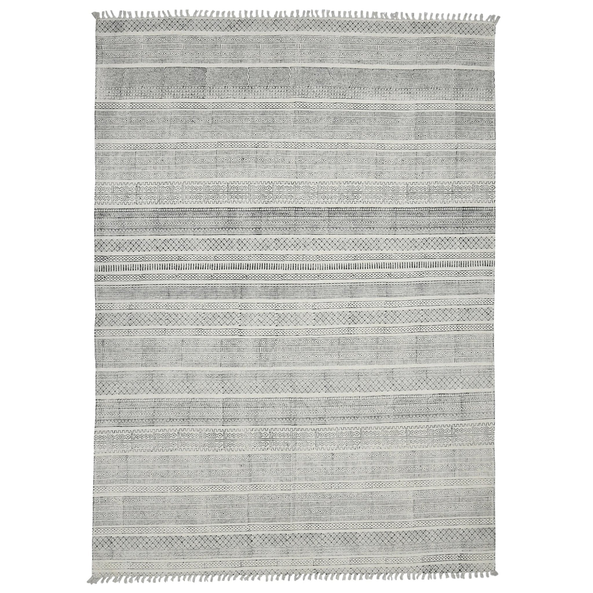 Amer Rugs DUN-1 Dune Distressed Geometric Area Rug