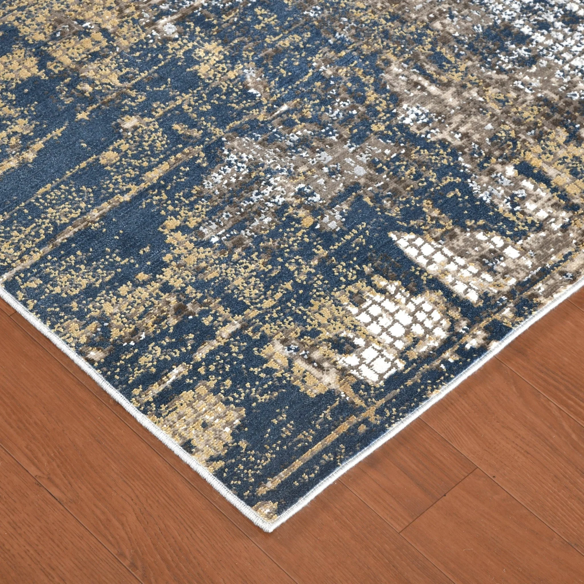 Amer Rugs HAM-1 Hamilton Contemporary /Indigo Area Rug - Image 4