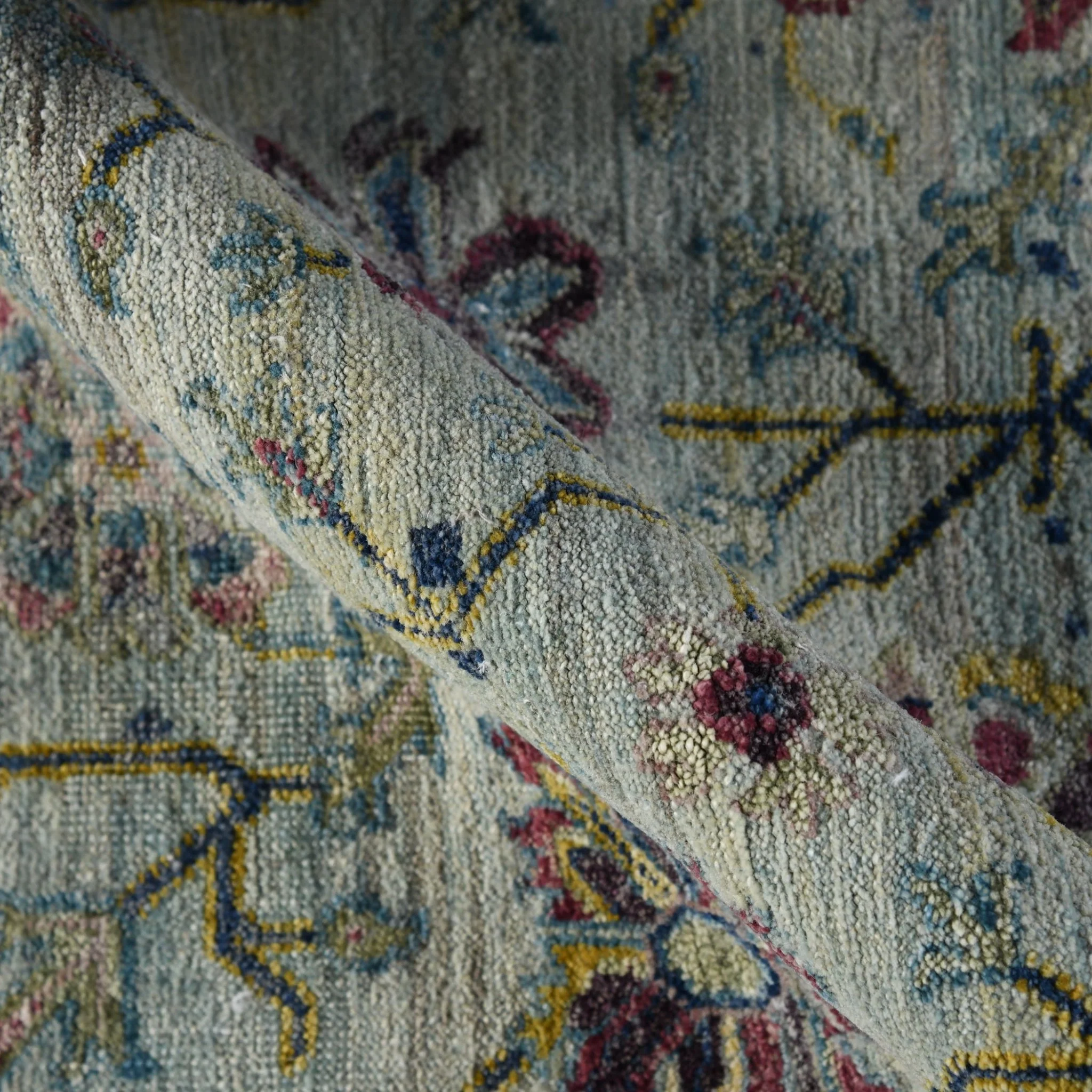 Amer Rugs MAH200912 Mahal Sky Blue 9' X 12' Area Rug - Image 7