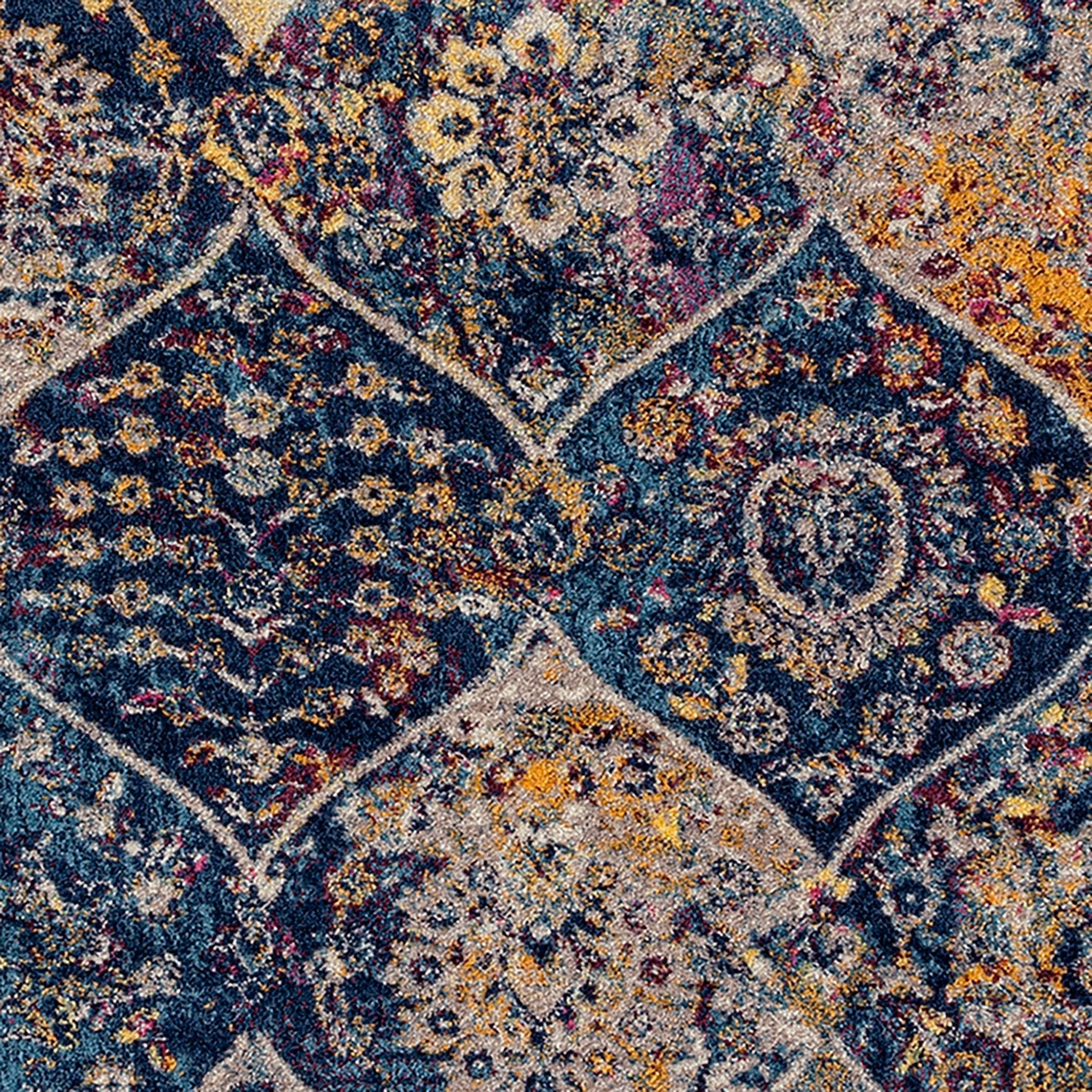 Amer Rugs MAN-40 Manhattan Bohemian Pattern Runner Rug, 2'6" X 7'6" Area Rug - Image 5