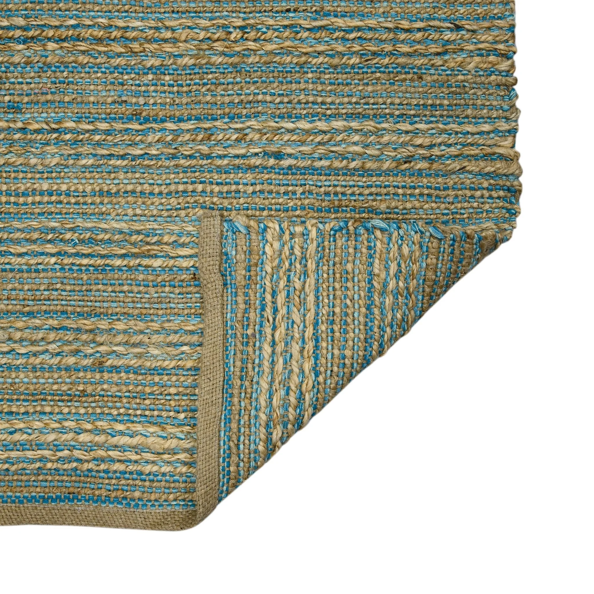 Amer Rugs NAT-1 Naturals Farmhouse Striped Area Rug - Image 2
