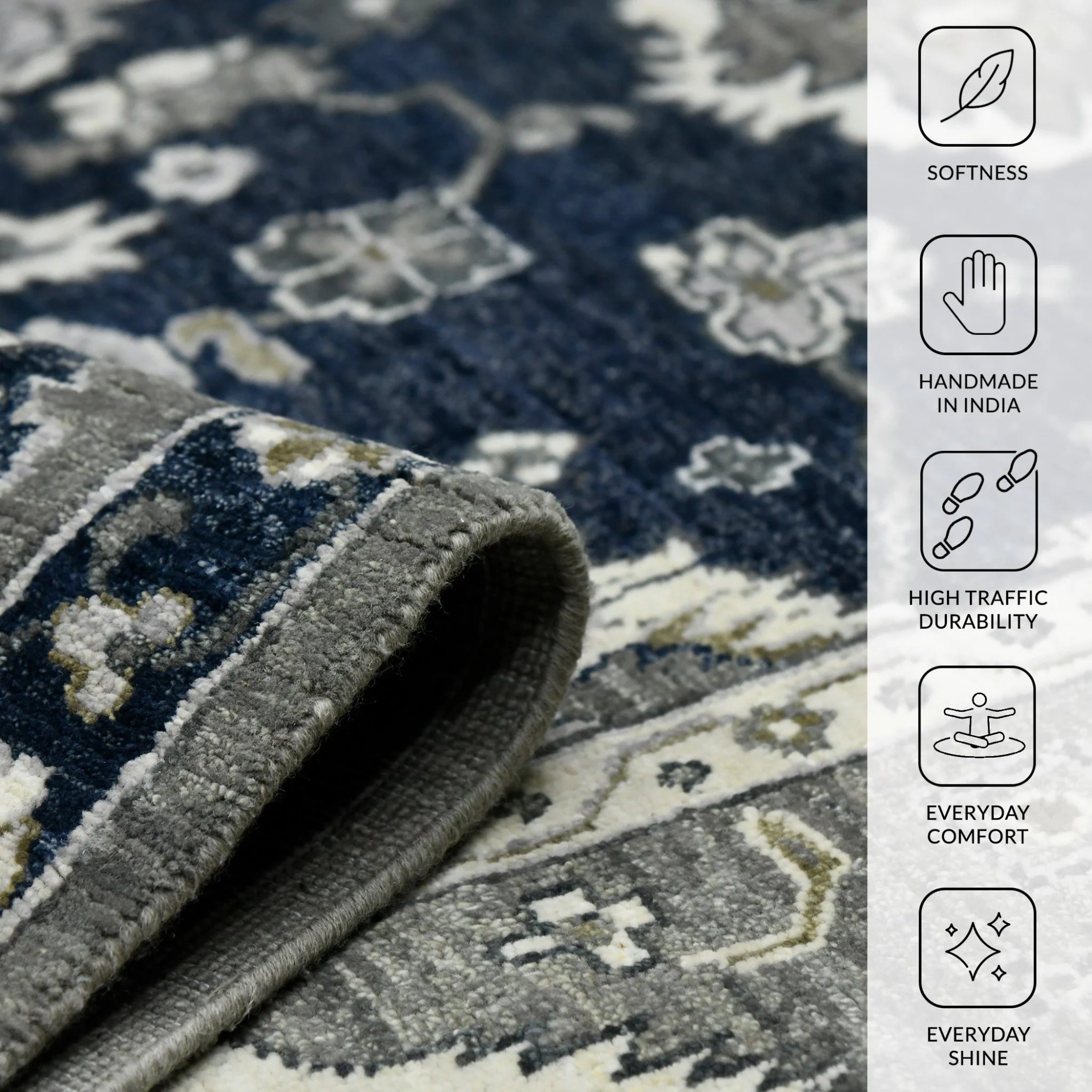 Amer Rugs NUI-20 Nuit Arabe Classic Bordered Area Rug - Image 11