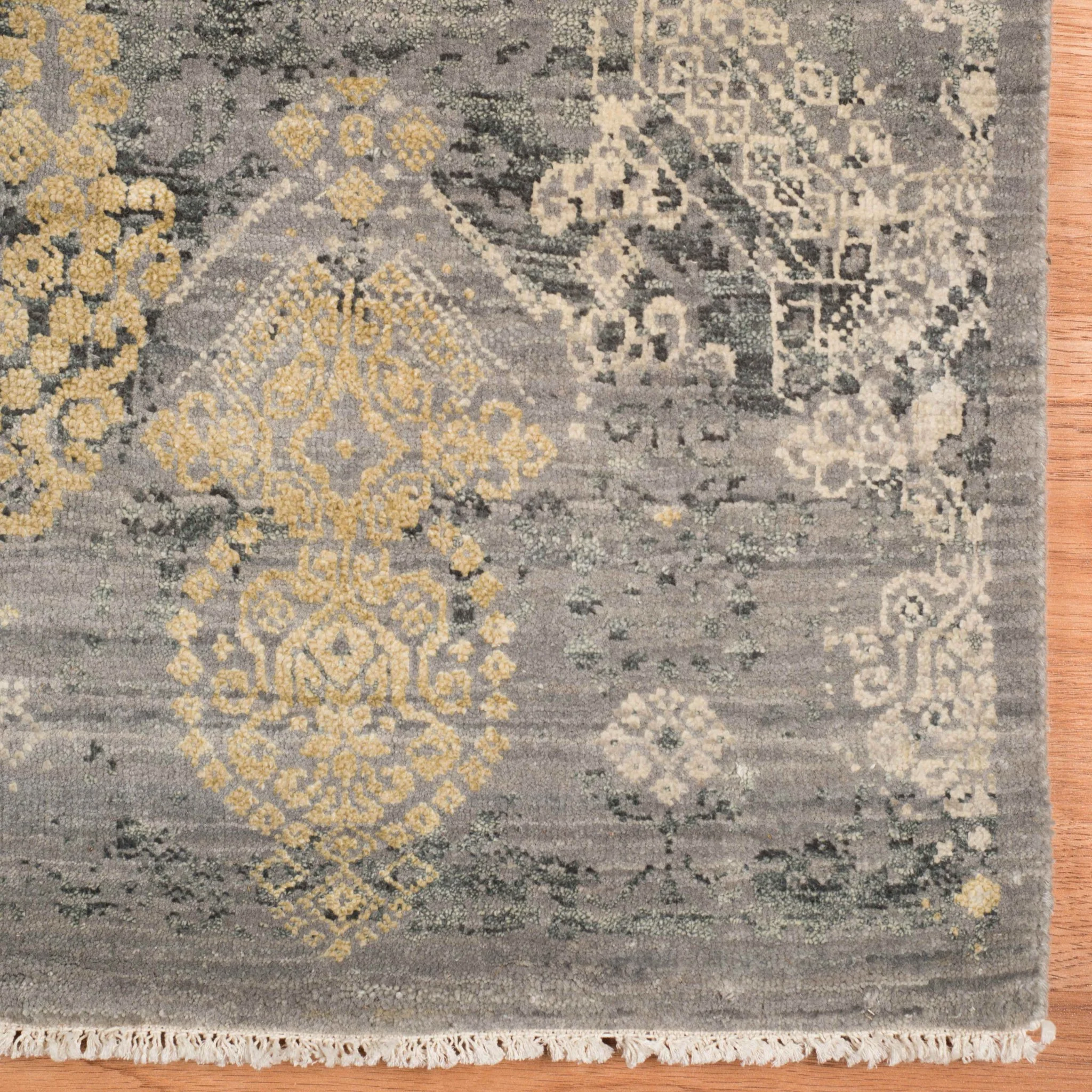 Amer Rugs PEA90203 Pearl Silver Sand Area Rug - Image 4