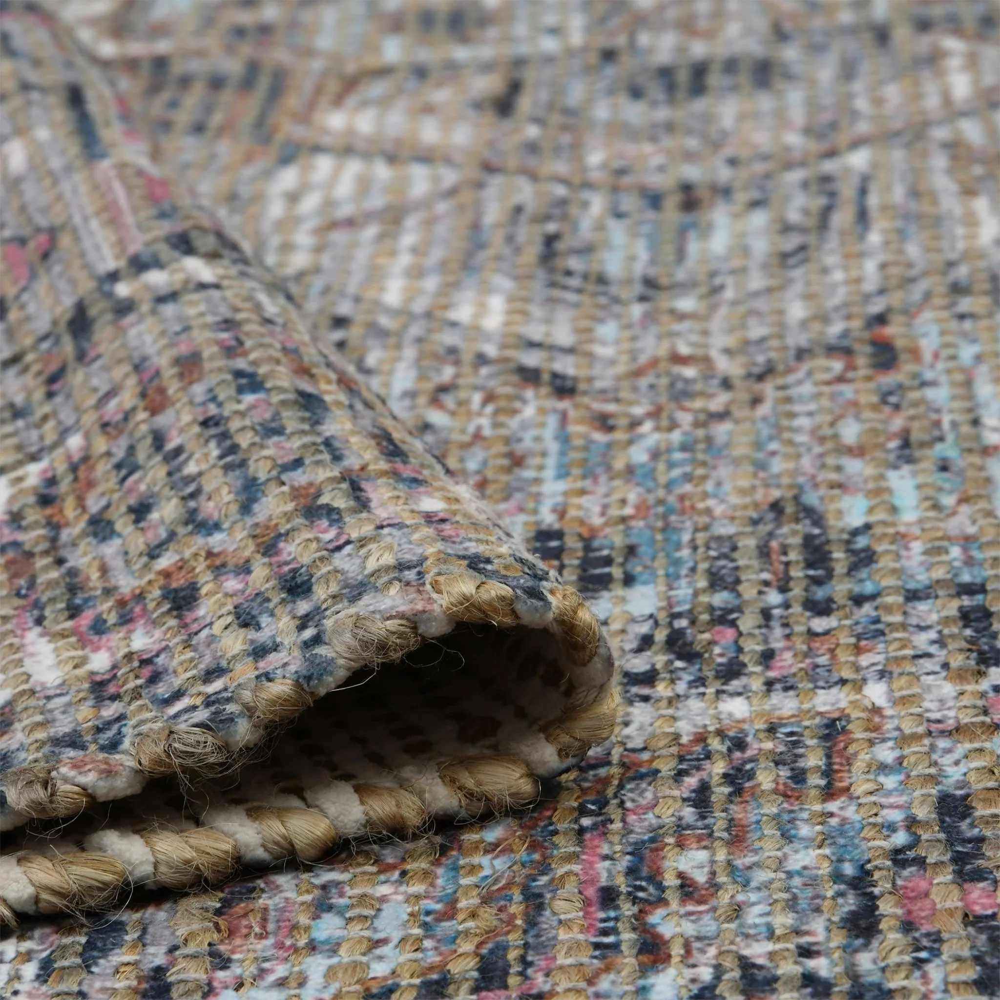 Amer Rugs PRE-5 Prairie Farmhouse Oriental /Pink Area Rug - Image 9