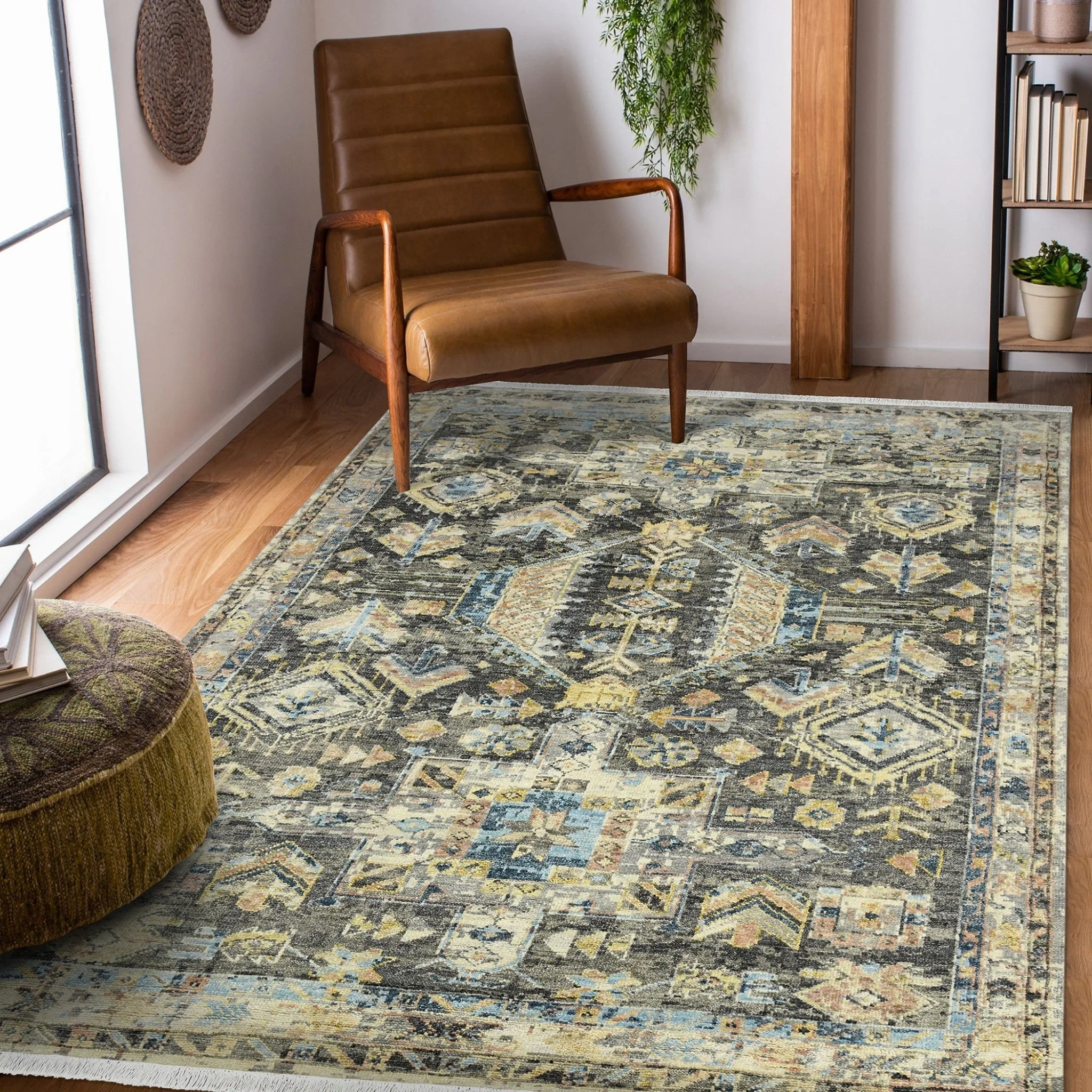 Amer Rugs WIL-3 Willow Geometric Pattern Area Rug - Image 5