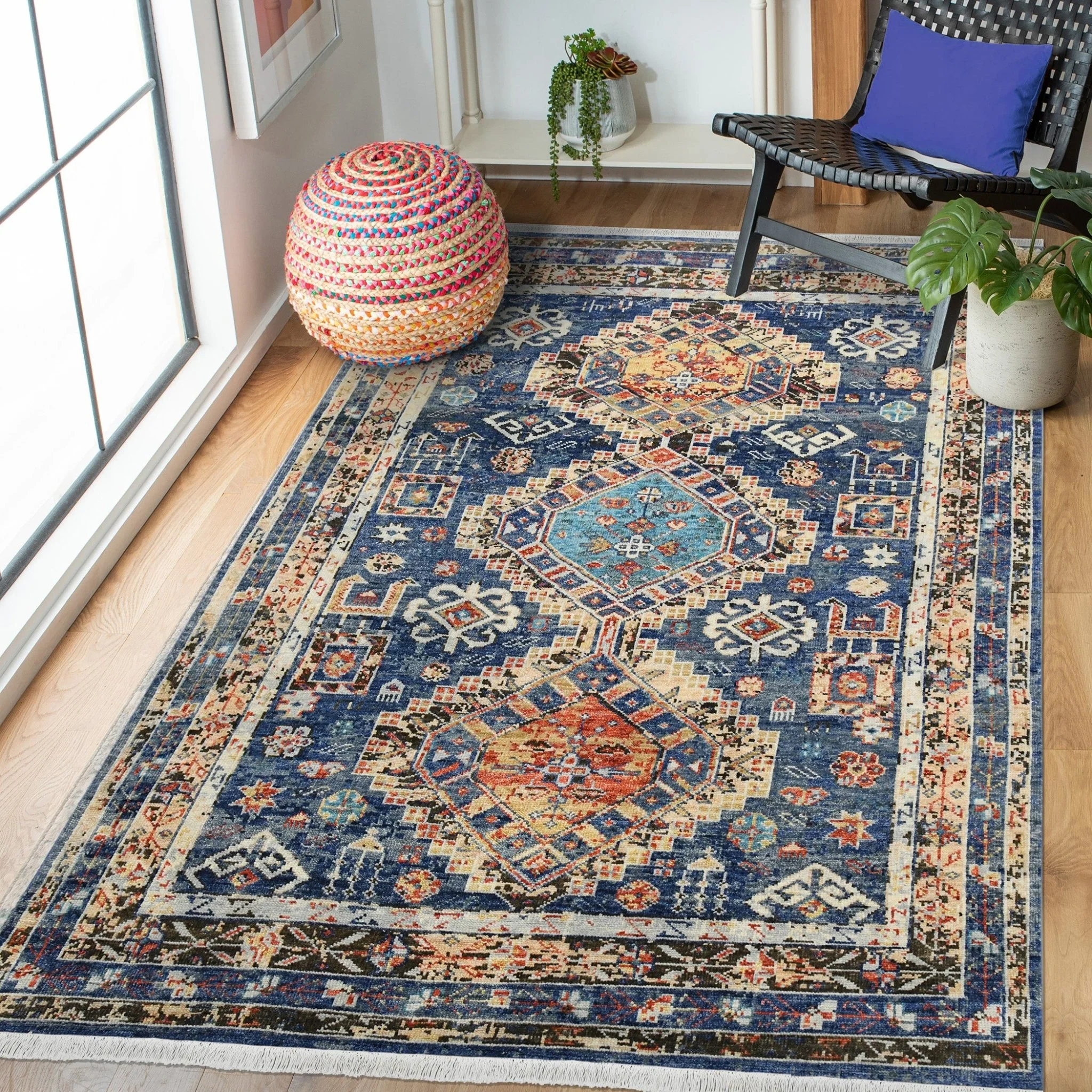 Amer Rugs WIL-5 Willow Geometric Pattern Area Rug - Image 5