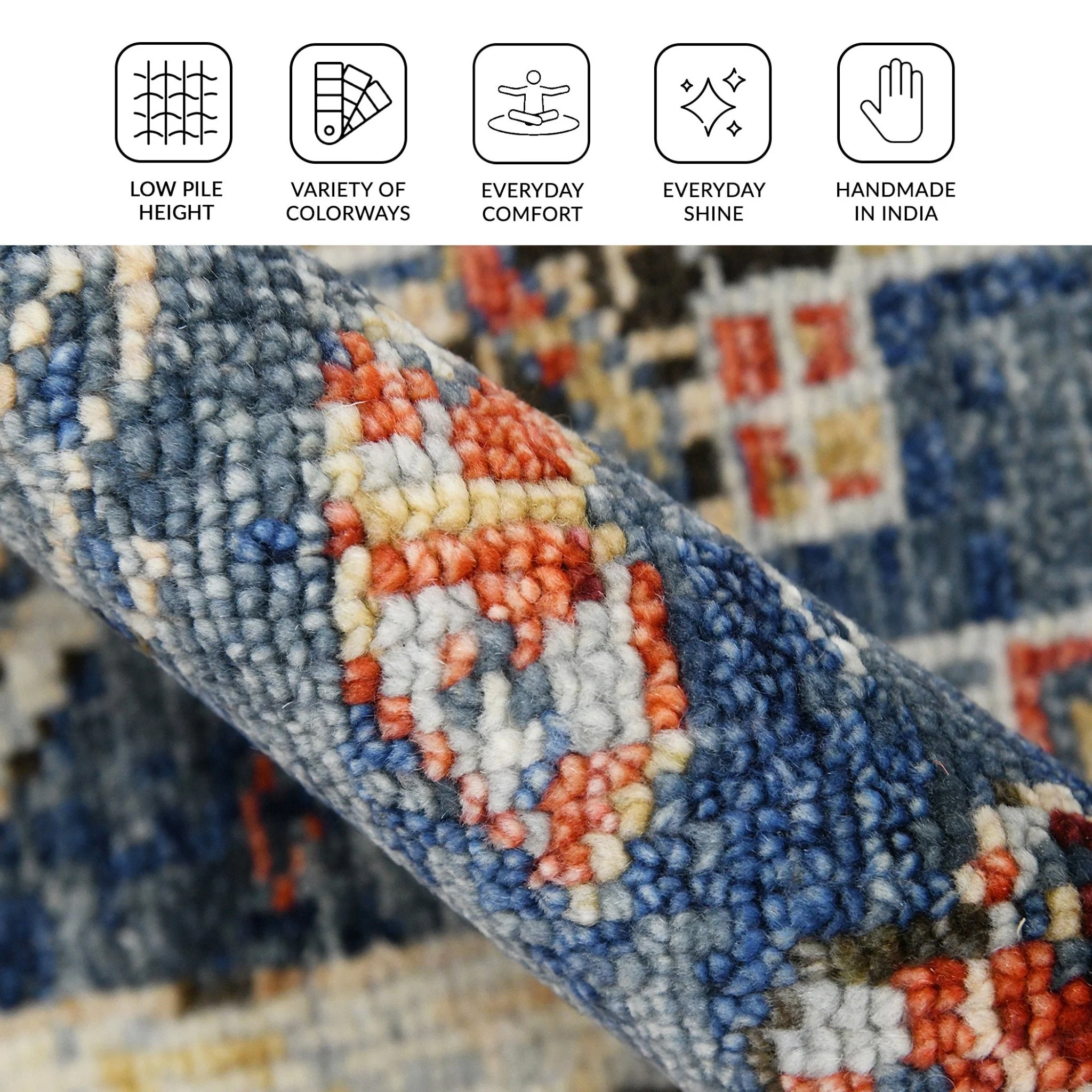 Amer Rugs WIL-5 Willow Geometric Pattern Area Rug - Image 9