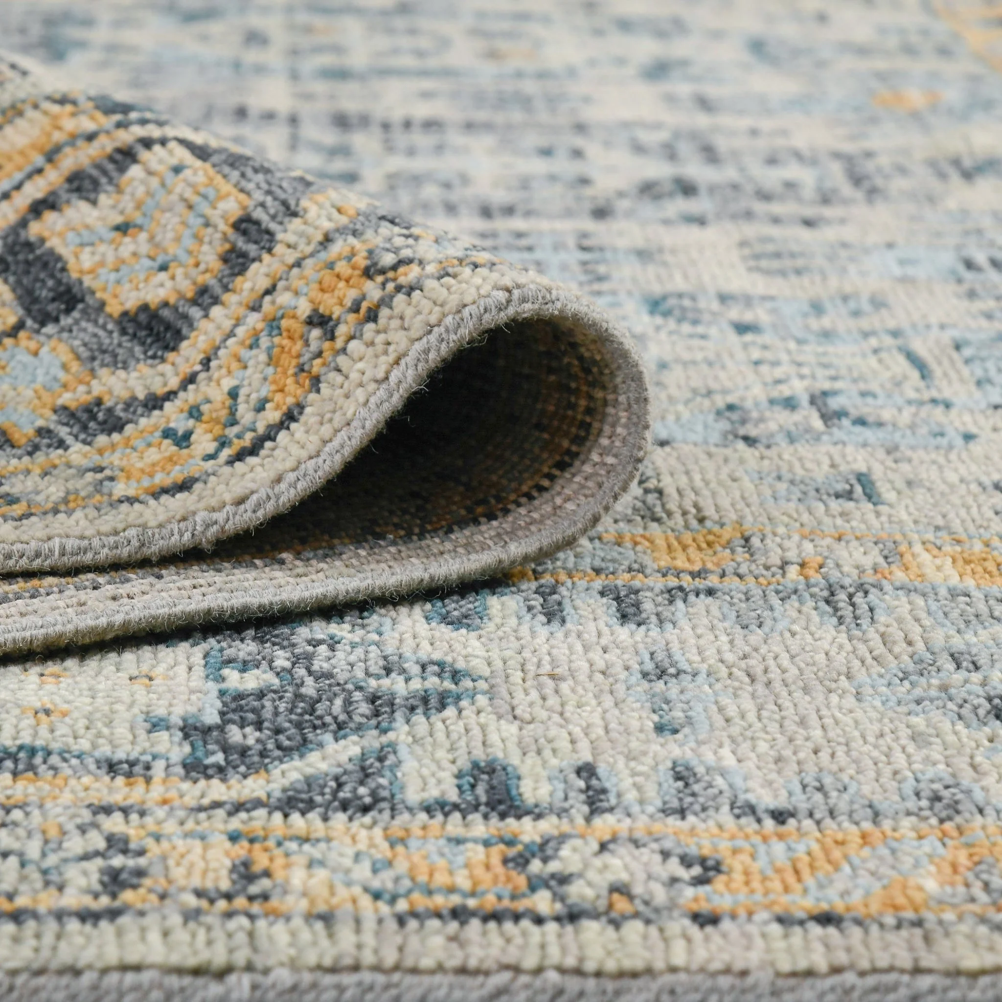 Amer Rugs WIL-9 Willow Southwestern Tribal /Aqua Area Rug - Image 10