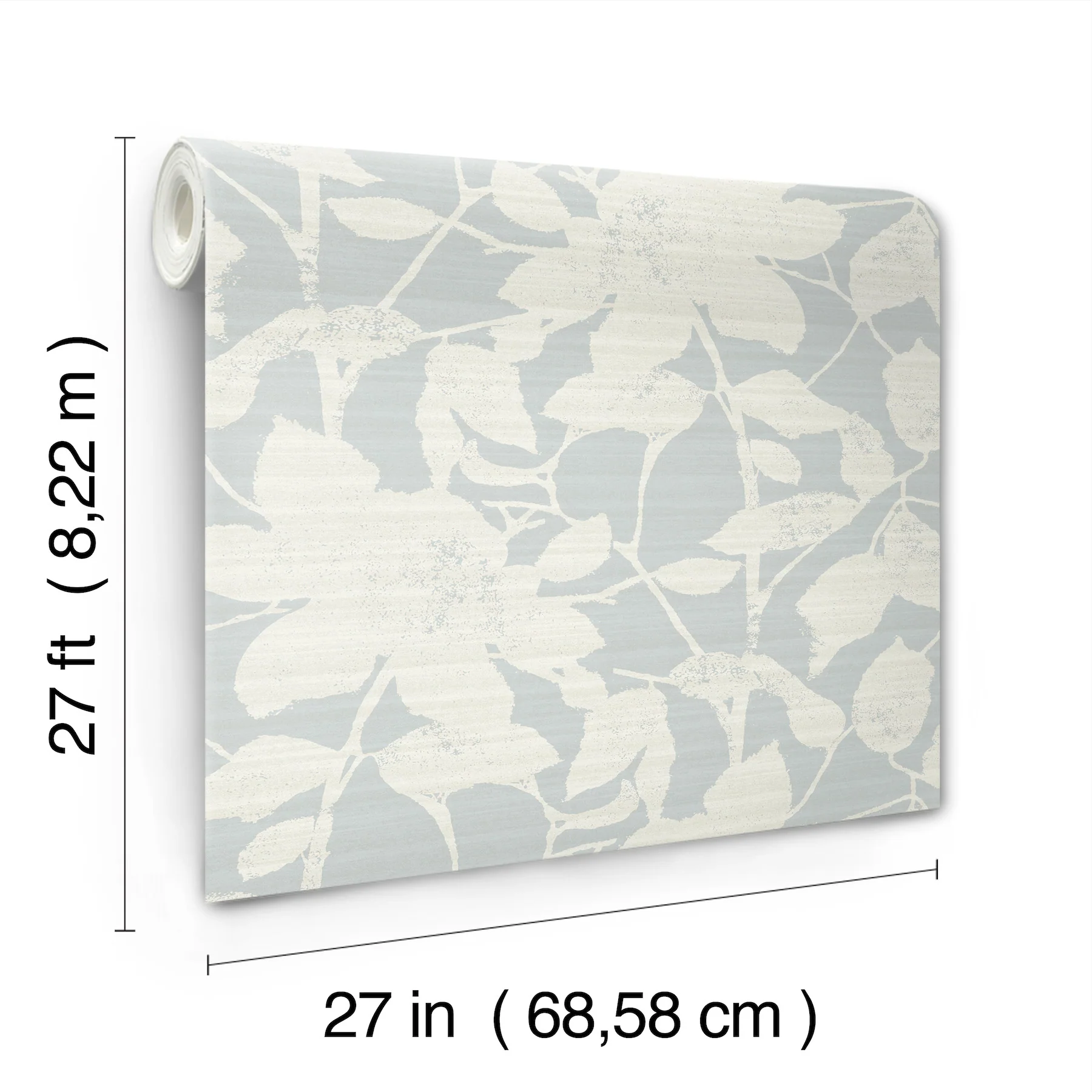 Antonina Vella LL3217 Solange Light Blue Botanical Wallpaper - Image 3