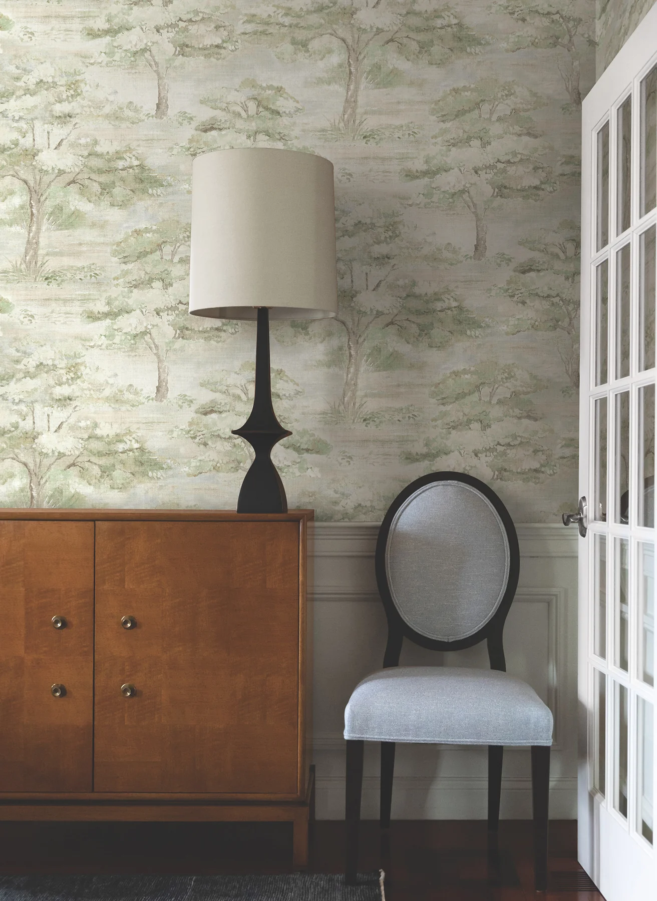 Antonina Vella LL3224 Moreno Green Woodland Wallpaper - Image 5