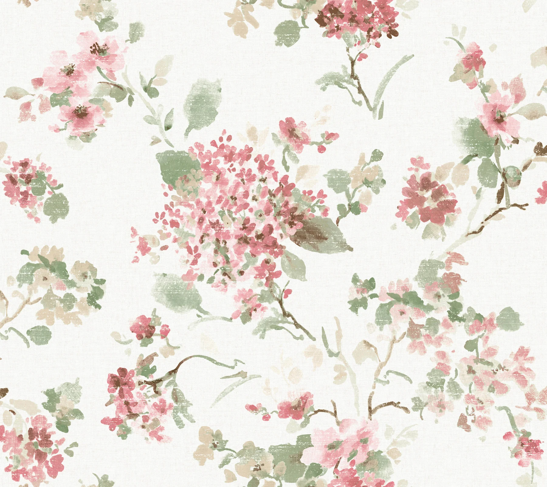 Antonina Vella LL3231 Veiled Garden Pink Floral Wallpaper
