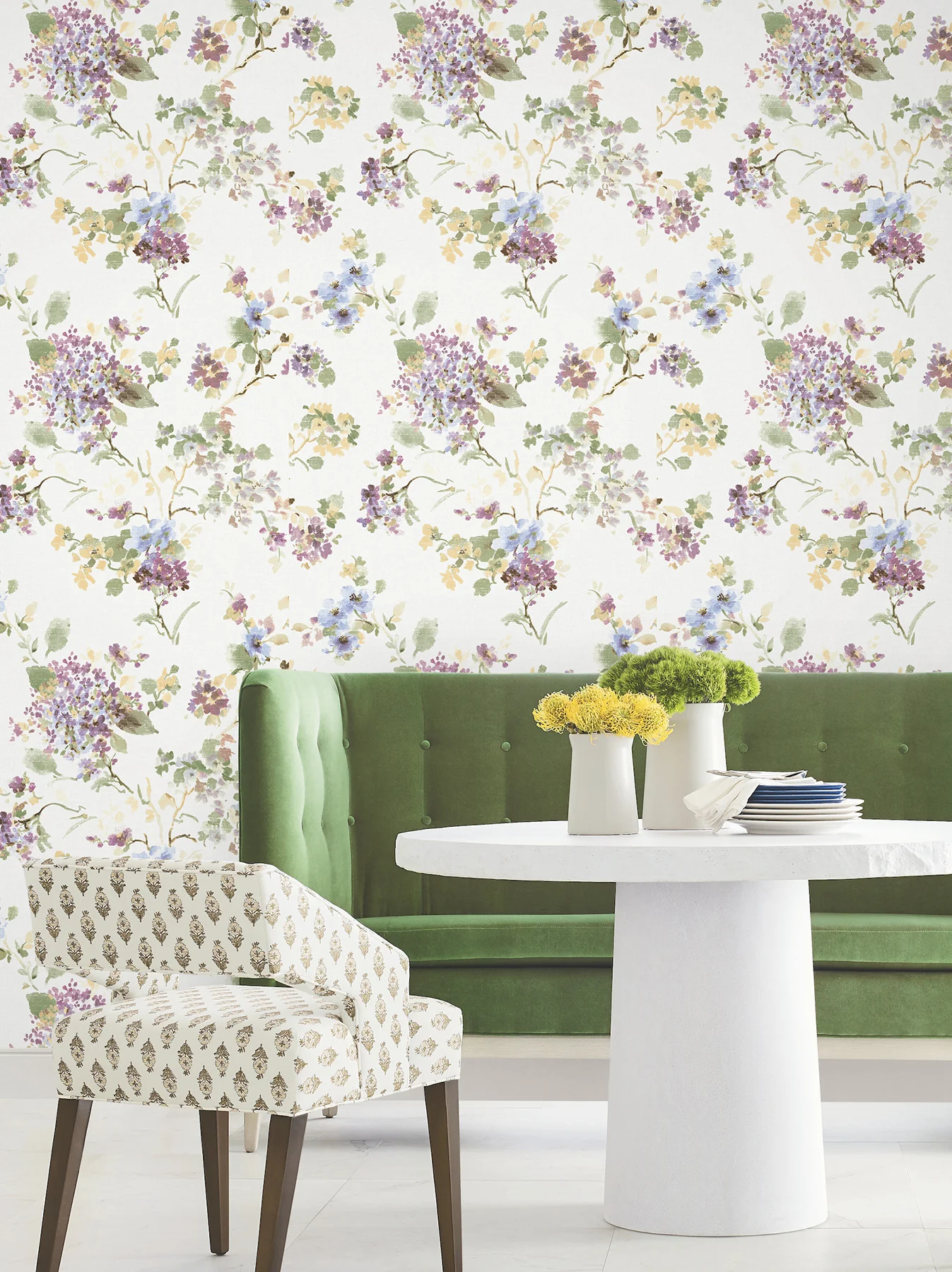 Antonina Vella LL3232 Veiled Garden Plum Floral Wallpaper - Image 4
