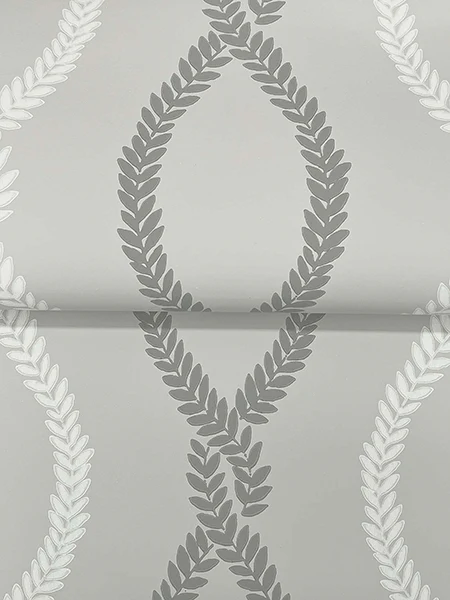 Antonina Vella VP1323 Laureate Grey Vine Trellis Wallpaper - Image 2