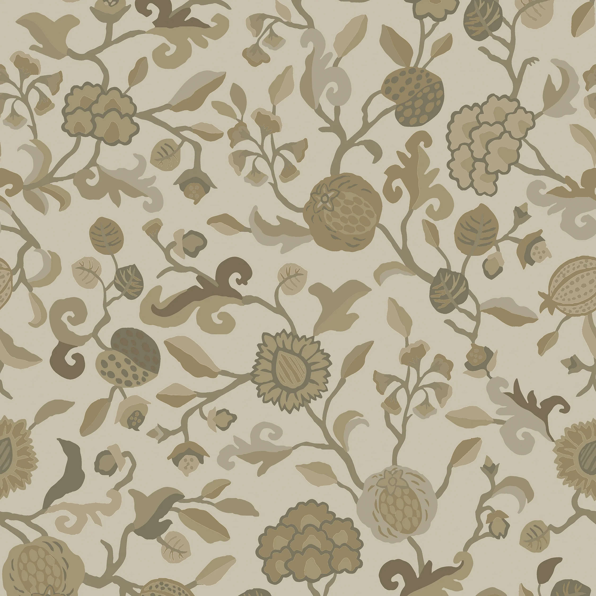 Armani BAYADÈRE 9705 in Beige Wallpaper