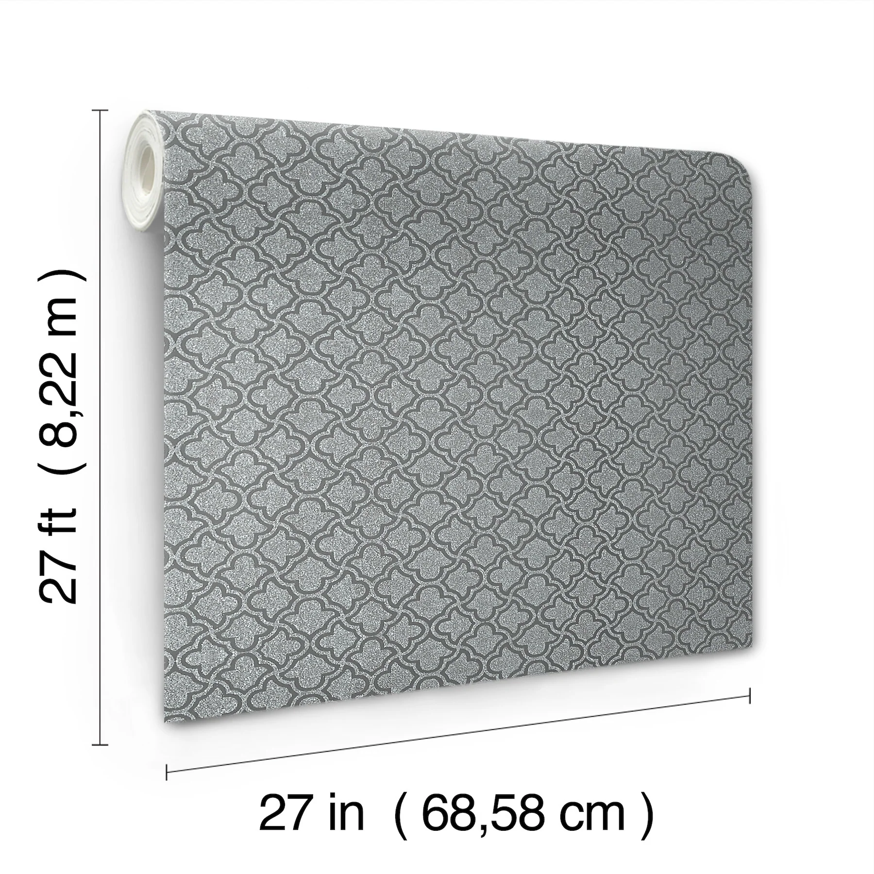 Candice Olson DF3338 Uptown Glam Charcoal Wallpaper - Image 5