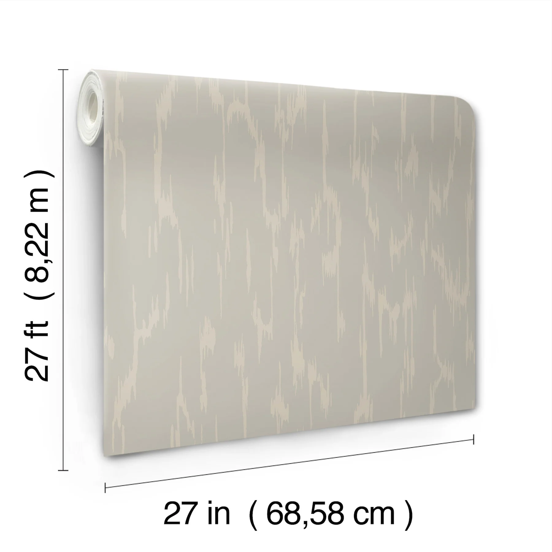 Candice Olson DF3362 Flowing Dark Taupe Wallpaper - Image 5