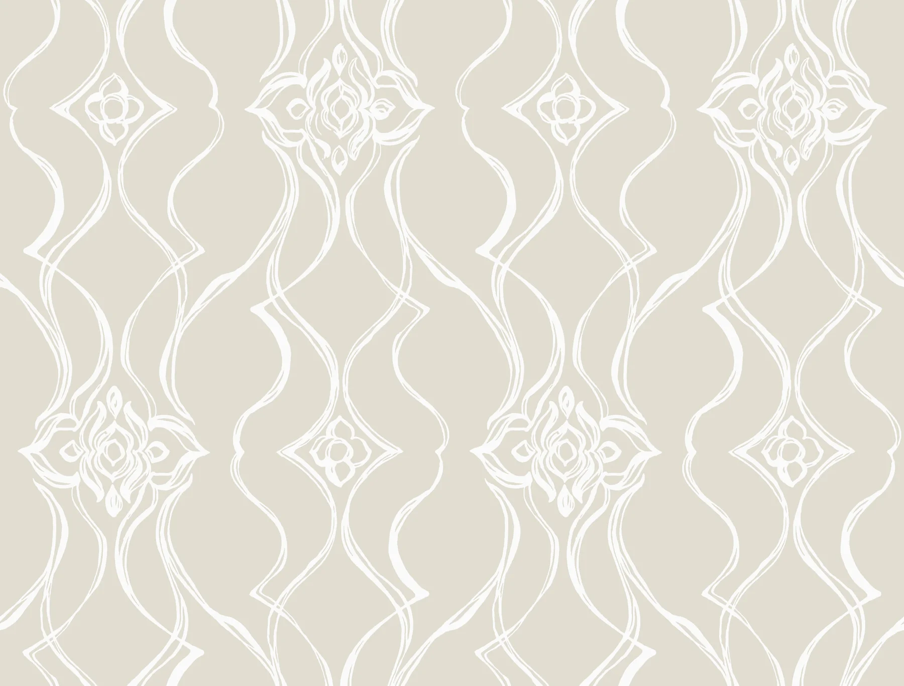 Candice Olson DF3375 Pirouette Beige Wallpaper - Image 3