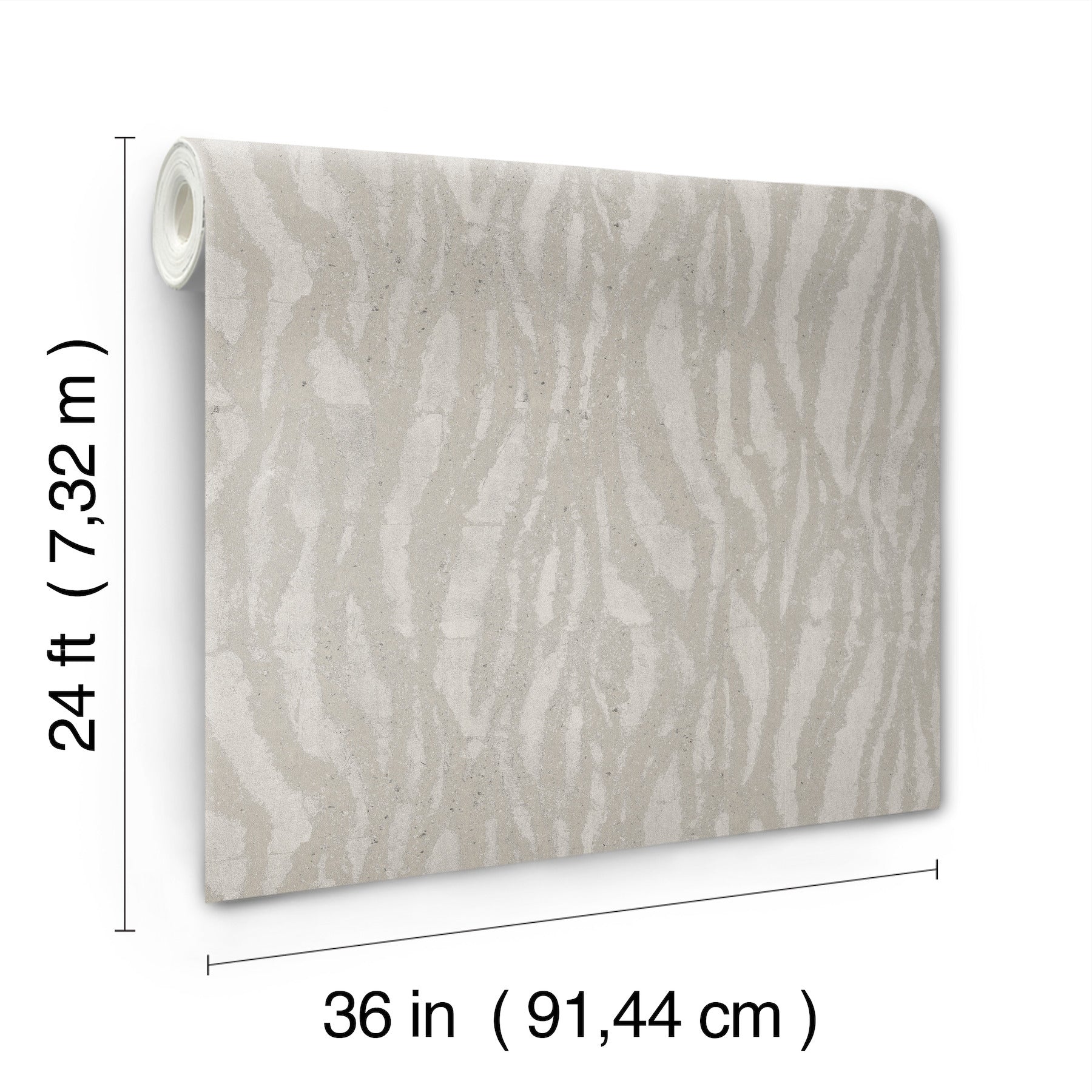Candice Olson DF3392 Zebra Chic Silver Wallpaper - Image 5