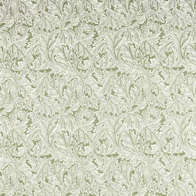 CLARKE AND CLARKE F1741/04.CAC.0 ACANTHUS WEAVE SAGE Fabric