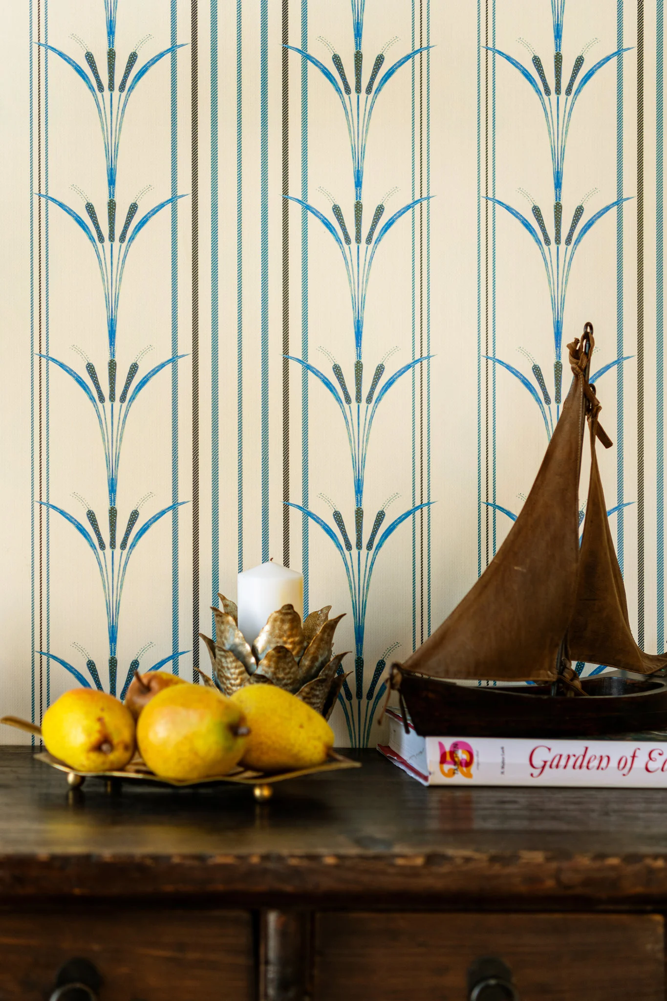MindtheGap DANUBE STRIPE Blue  WP30156 Wallpaper - Image 3