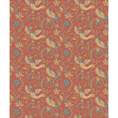 G P & J BAKER BW45149.3.0 ROYAL COURT RED Fabric