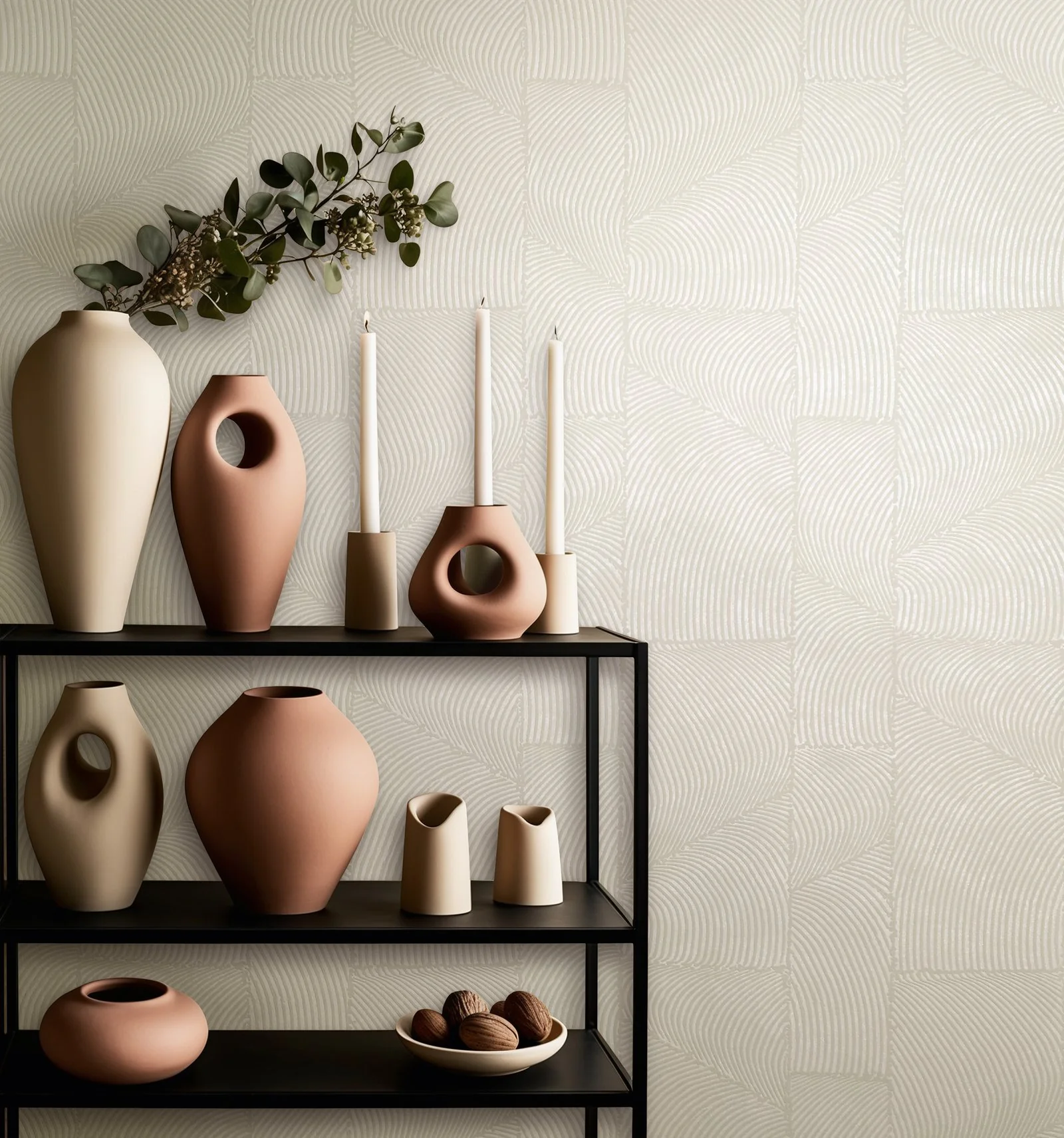 Galerie 34642 Graphic Silver Grey Wallpaper - Image 2