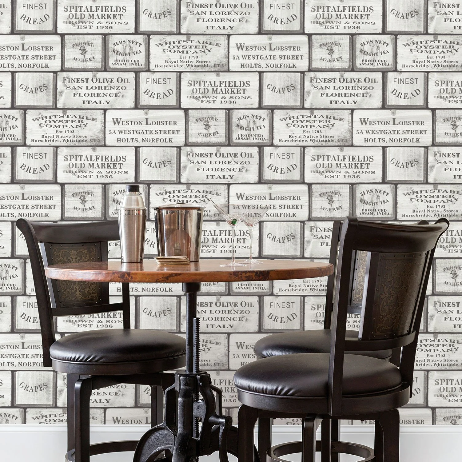 Galerie G12308 Wood Silver Grey Wallpaper - Image 2