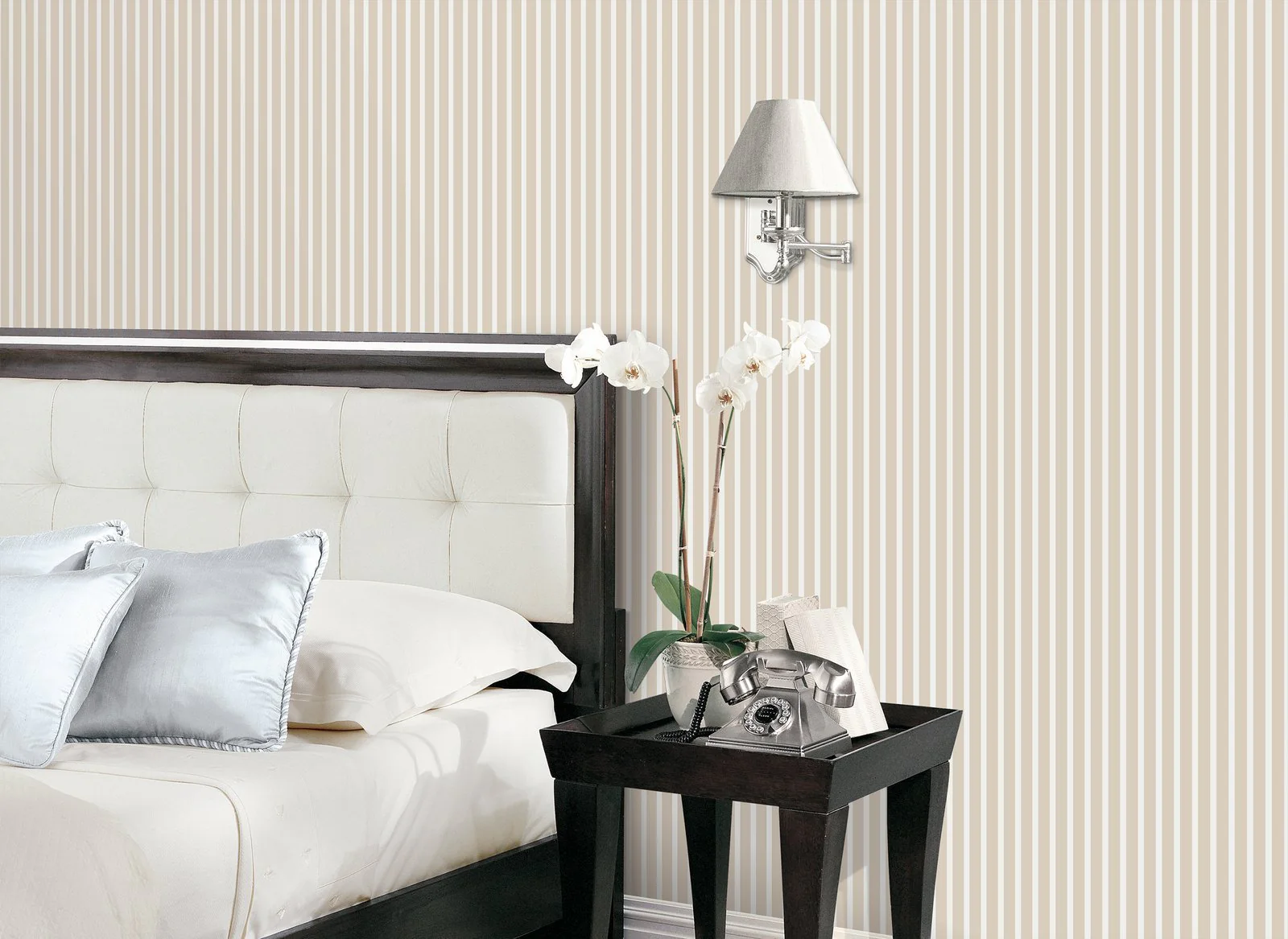Galerie G67539 BUTCHER STRIPE Black Wallpaper - Image 2