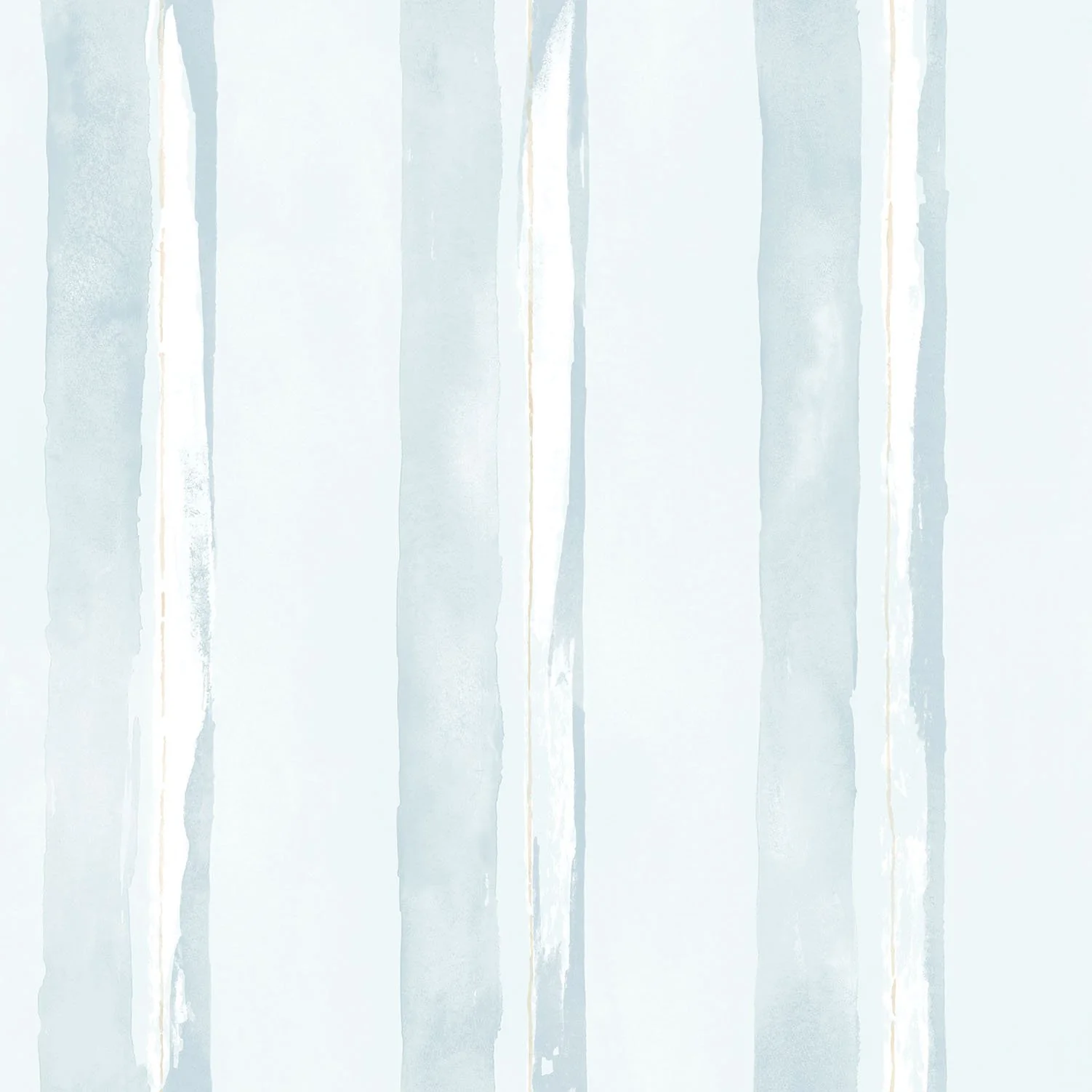 Galerie G67591 WATERCOLOUR STRIPE Blue Wallpaper