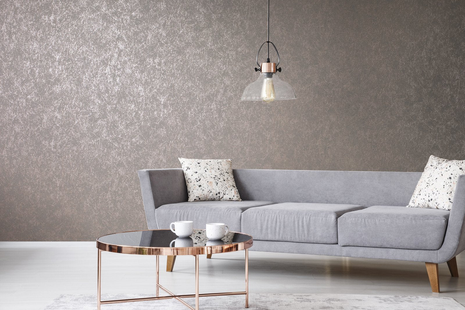 Galerie GH64659-23 Holistic Linen White Cream Wallpaper - Image 2