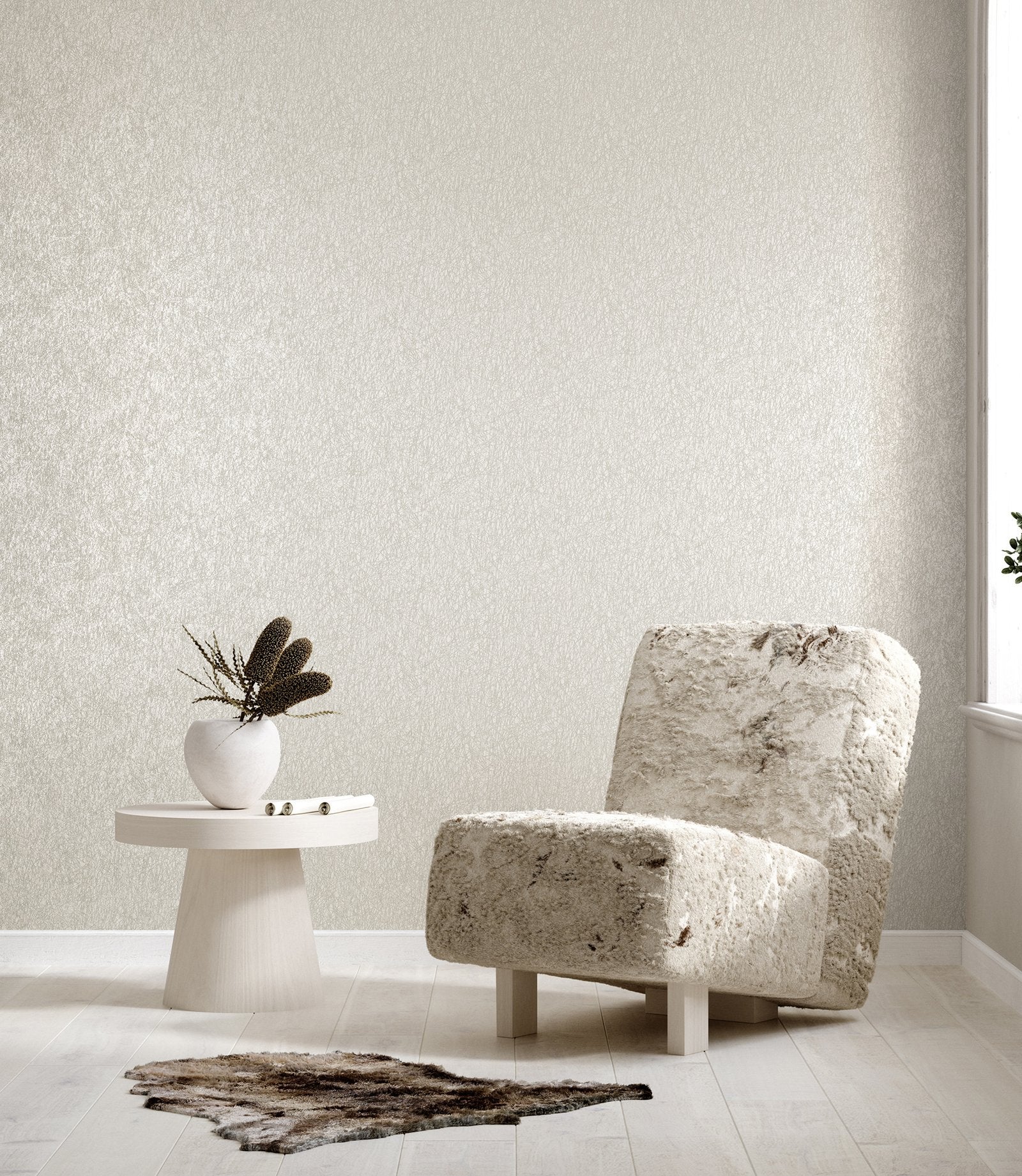 Galerie GH64660-23 Holistic Rosy Grey Silver Grey Wallpaper - Image 2