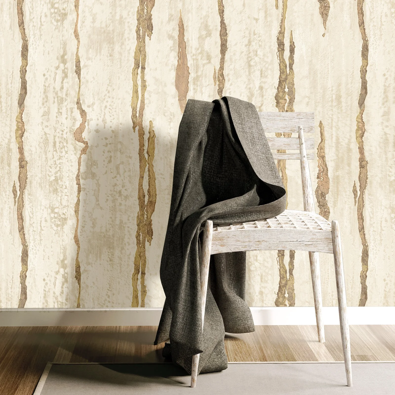 Galerie IT49360 Verticale Cream Wallpaper - Image 2